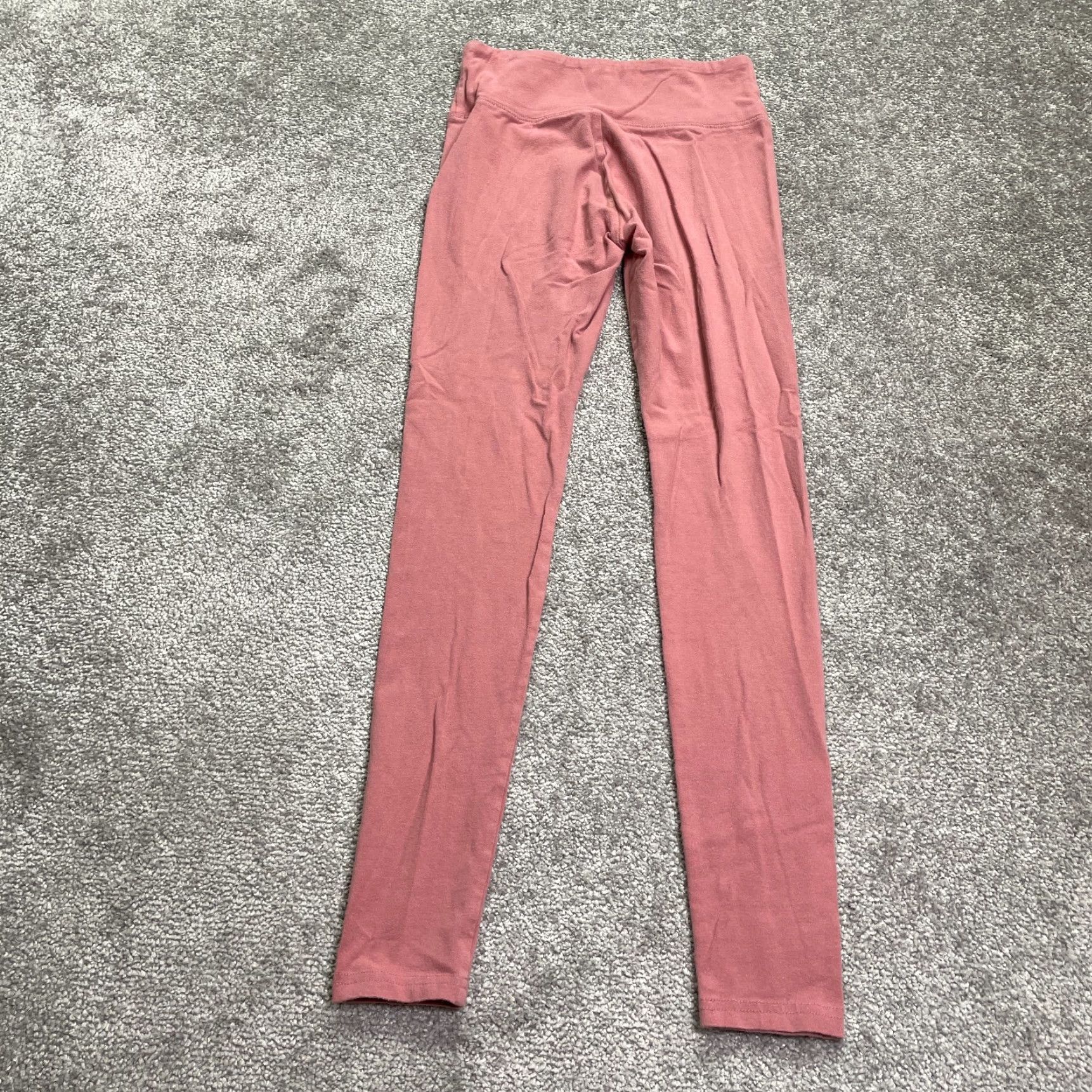 Vintage Wild Fable Compression Leggings Womens XS Peach Cotton Active Yoga Gym 24x26.5 Size 26" / US 2 / IT 38 - 2 Thumbnail