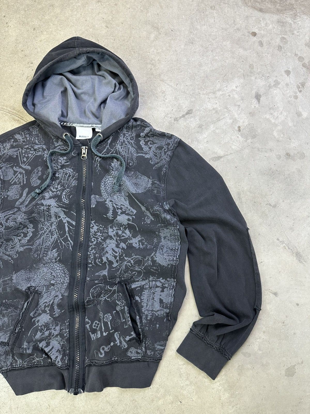 Other Buffalo Jeans Y2K Zip-Up Hoodie M Size US M / EU 48-50 / 2 - 2 Thumbnail
