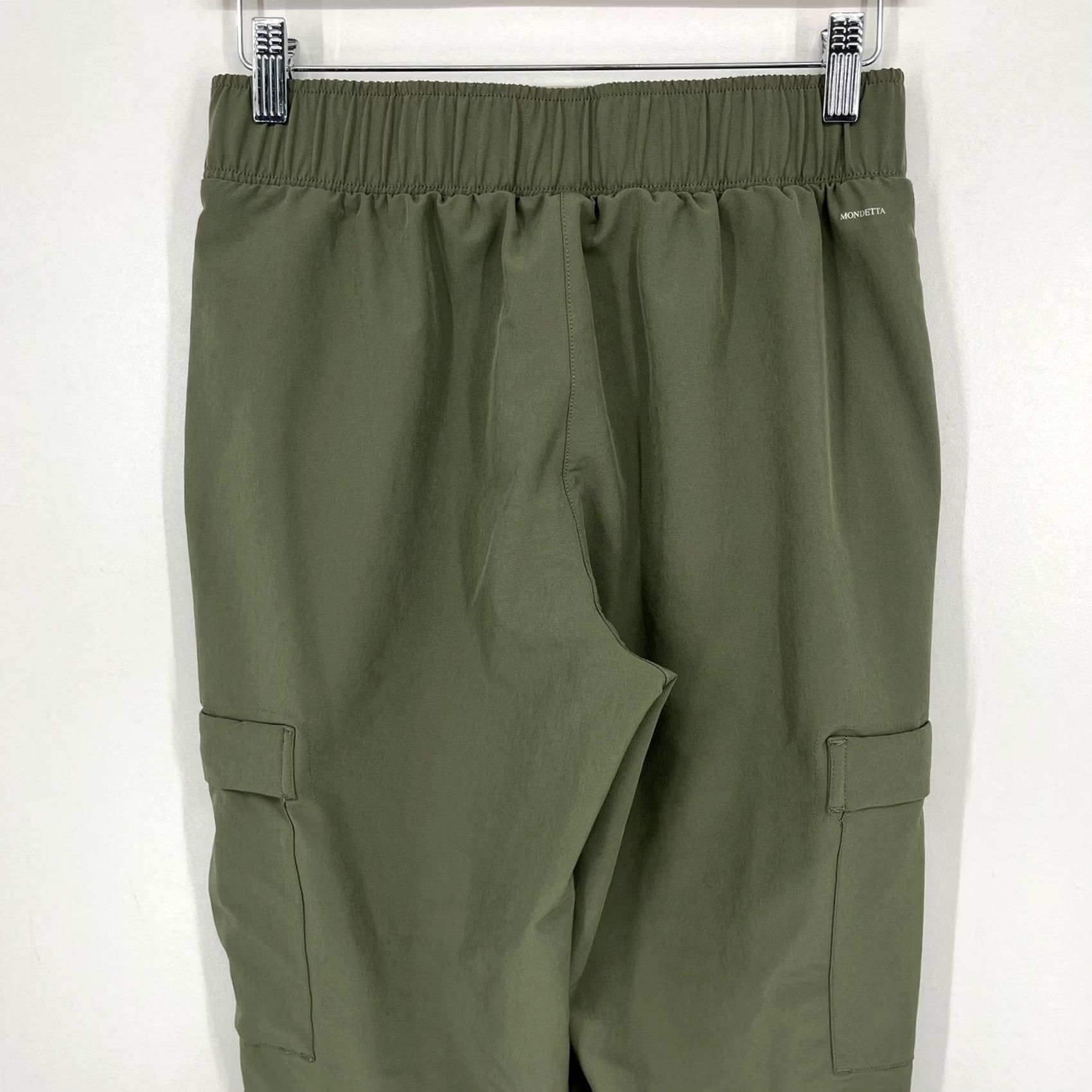 Olive Mondetta Womens Jogger Pants Green Size S Cargo Elastic Waist Active Size 28" / US 6 / IT 42 - 5 Thumbnail