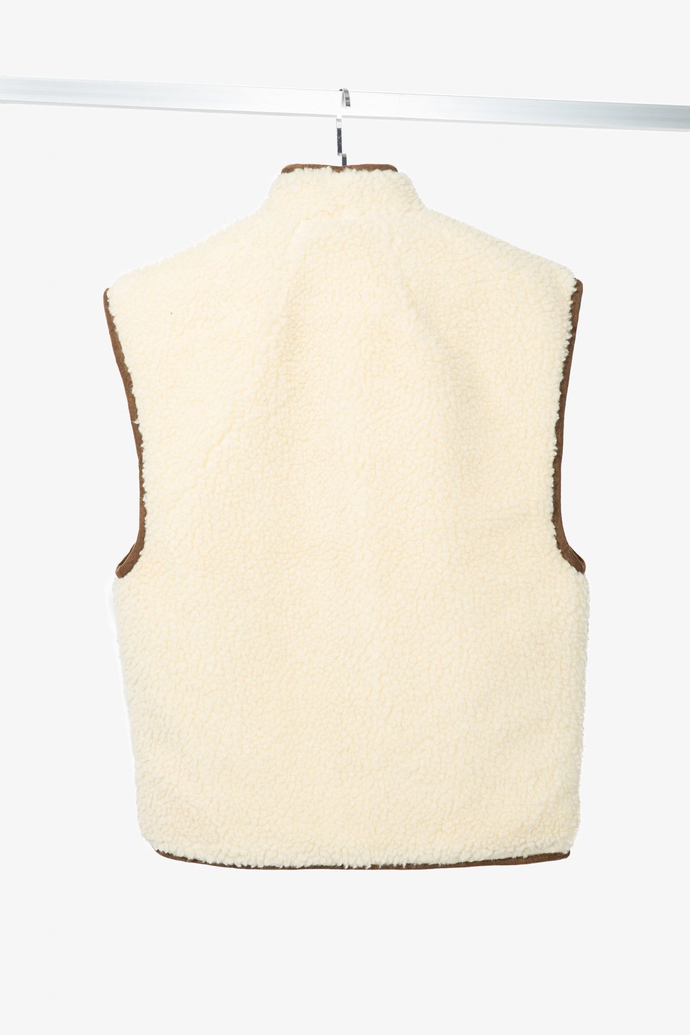 Isabel Marant Etoile Isabel Marant Etoile Maximilia Faux-Shearling Cardigan Vest Size S / US 4 / IT 40 - 2 Thumbnail