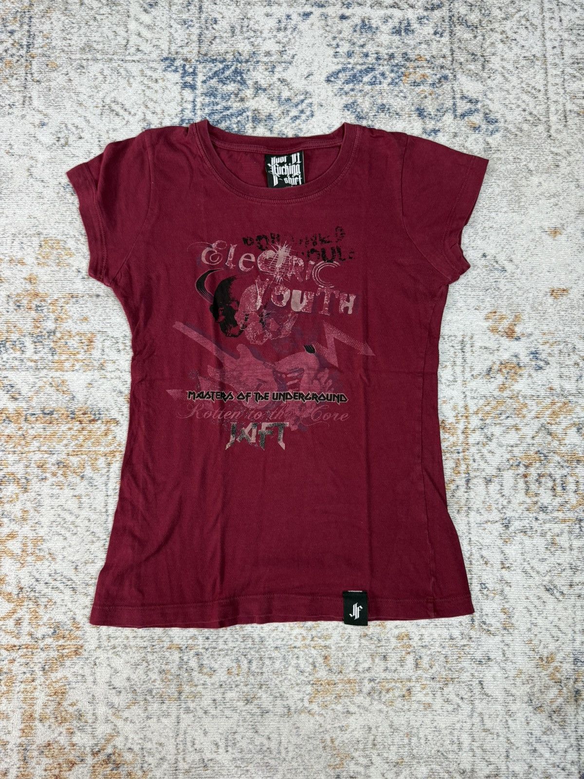 Hysteric Glamour Just fucking shirt y2k style Size M / US 6-8 / IT 42-44 - 1 Thumbnail