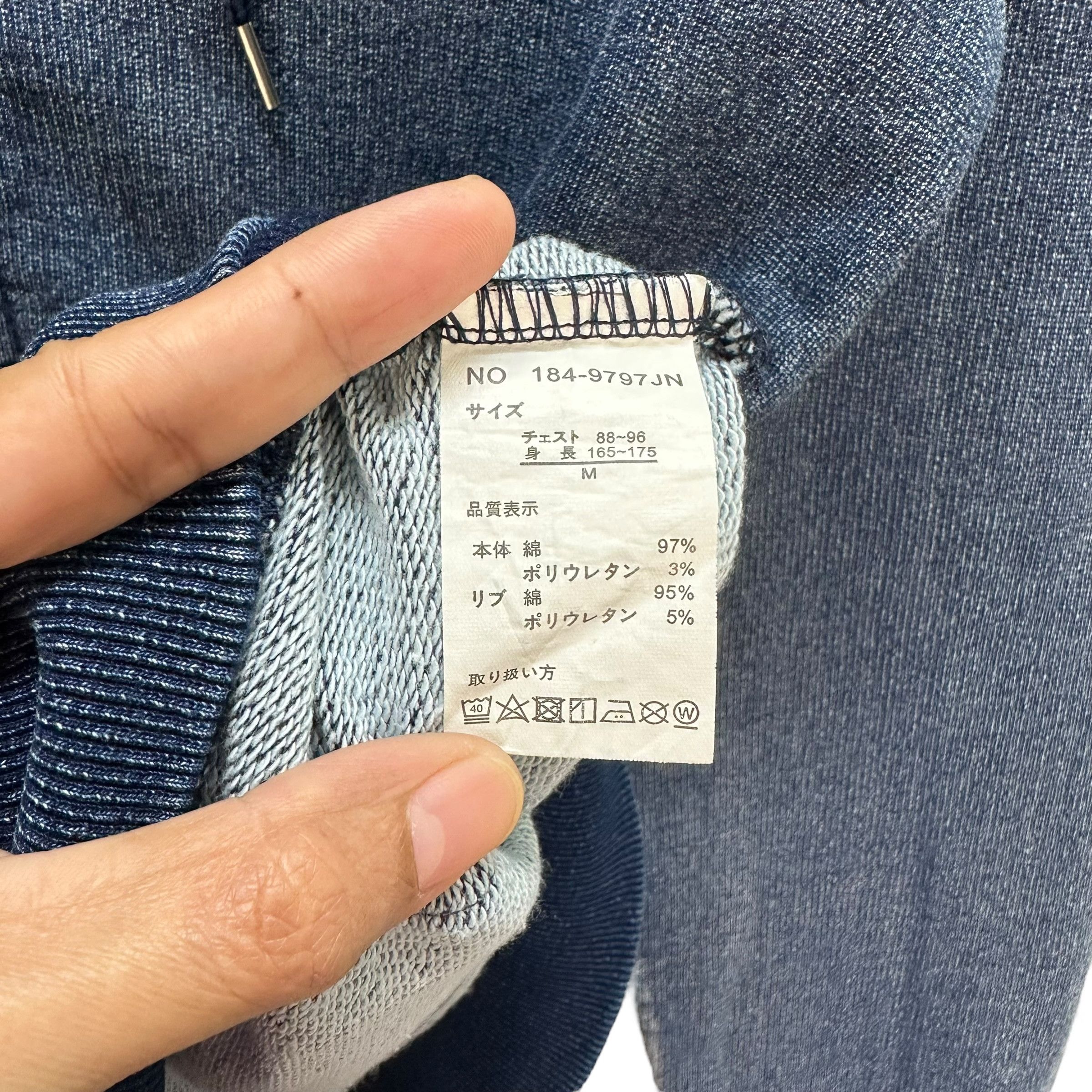 Japanese Brand LA LOGO BY BEAN'S ZIPPER HOODIES #8802-028 Size US M / EU 48-50 / 2 - 7 Thumbnail