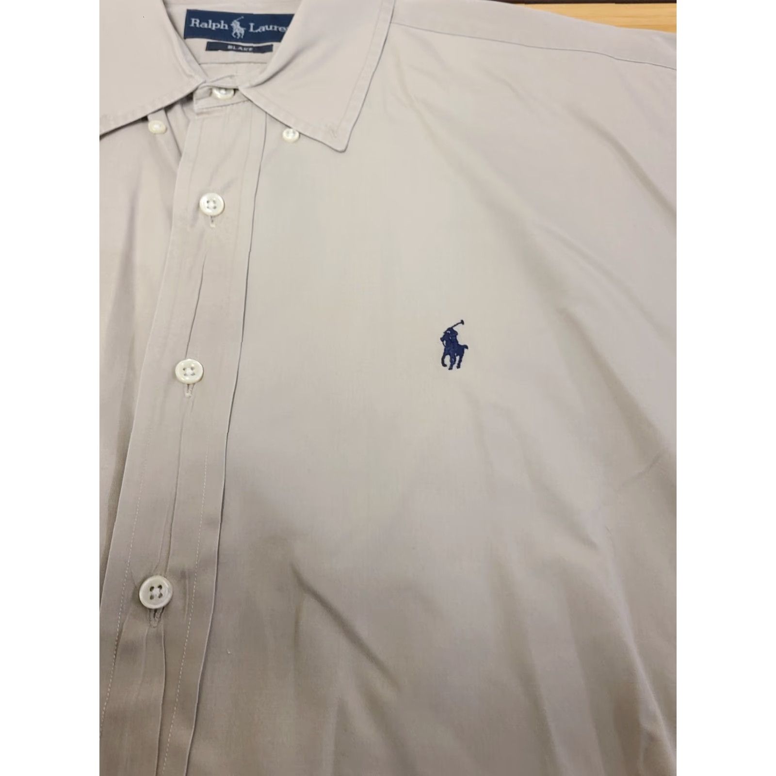 Polo Ralph Lauren Polo Ralph Lauren Shirt Men Beige L Long Sleeve Button-Down Knit Cotton Embroidered Logo Classic Casual Business Size US L / EU 52-54 / 3 - 4 Thumbnail