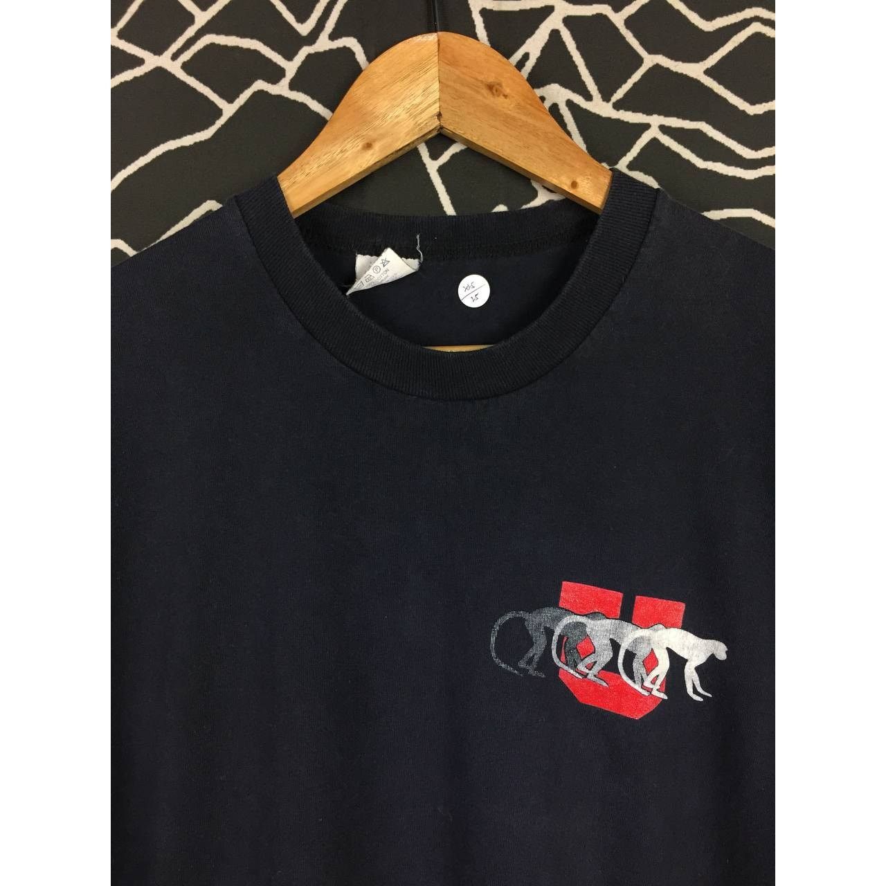 Vintage Vtg 90s Utah Primate Freedom Protest Animal Rights Tee Size US M / EU 48-50 / 2 - 6 Thumbnail