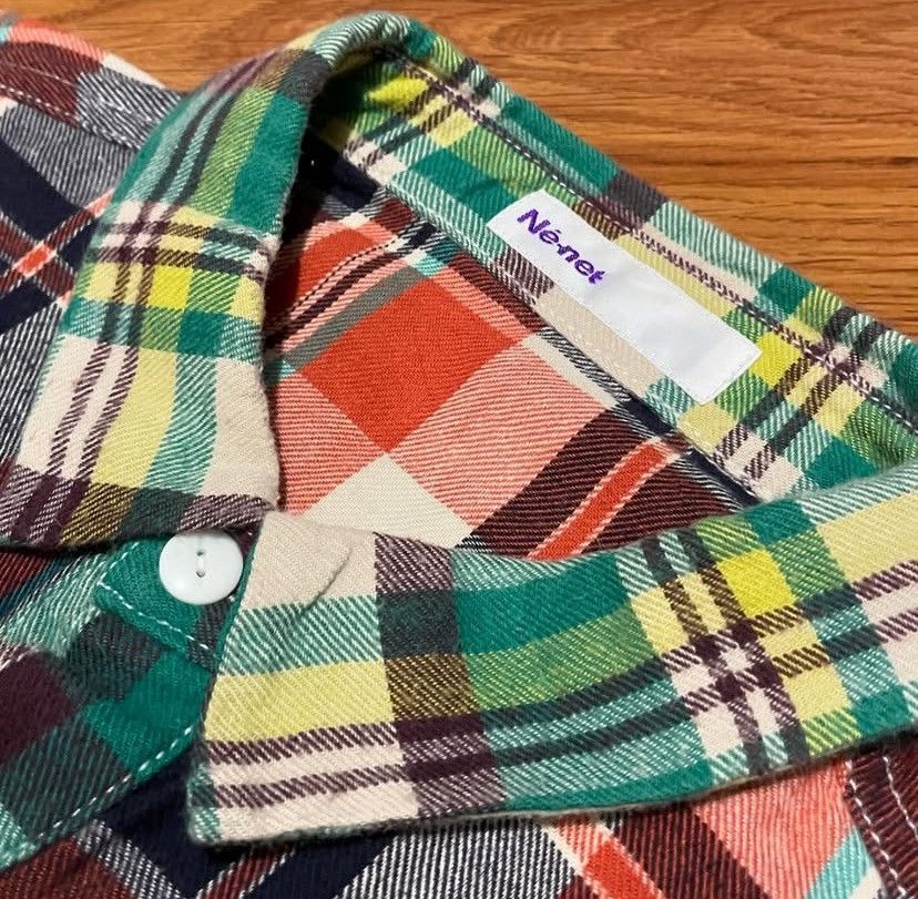 Ne-Net Ne-Net Plaid Flannel Unique Pocket Size US L / EU 52-54 / 3 - 3 Thumbnail