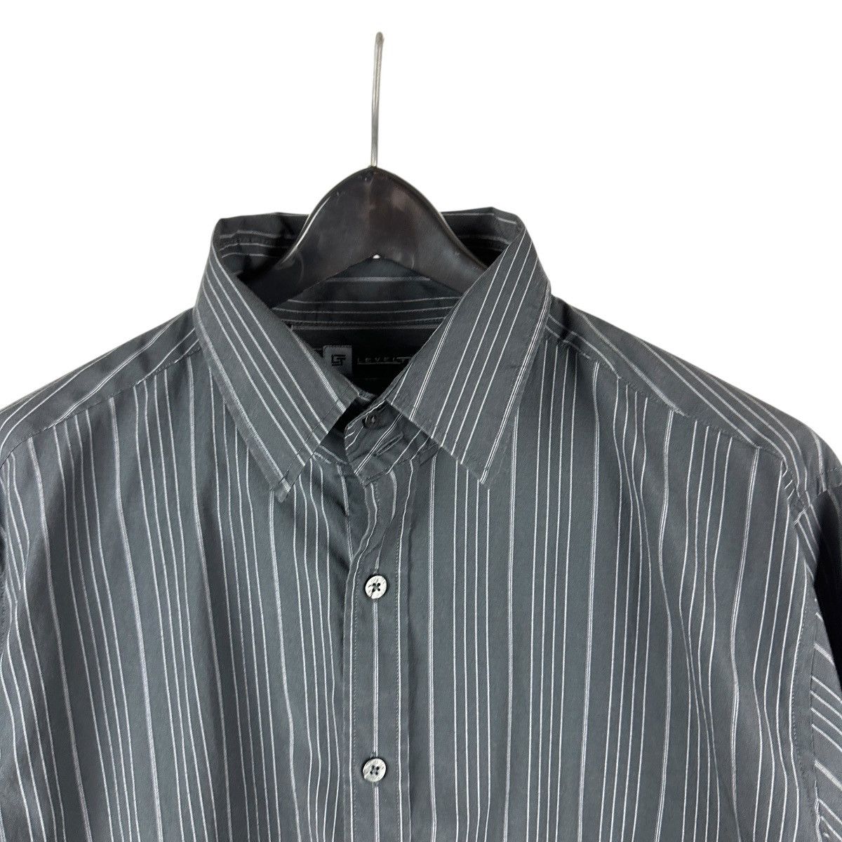 Vintage Vintage Level Ten Grunge Punk Button Down Shirt Size US XL / EU 56 / 4 - 4 Thumbnail