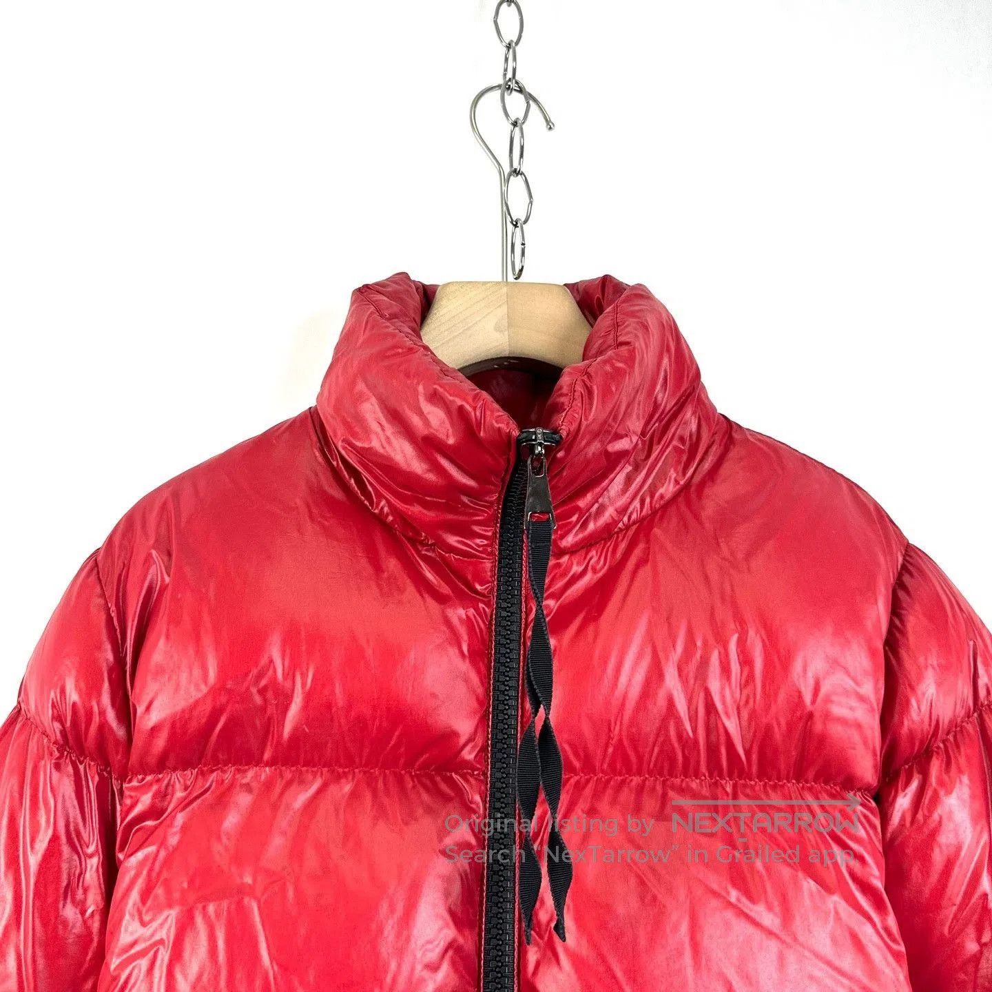 Moncler Moncler Red Shoulder Logo Puffer Jacket. Size S / US 4 / IT 40 - 3 Thumbnail