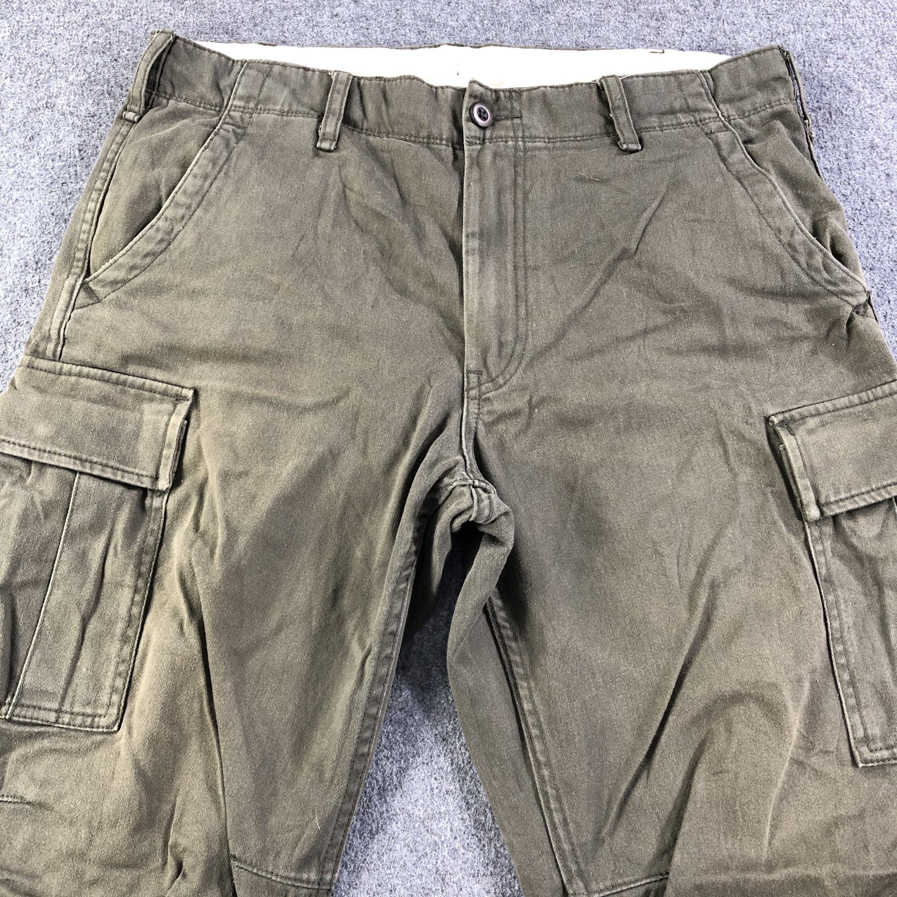 Japanese Brand × Uniqlo Uniqlo Cargo Pants Multipocket Parachute Trousers -J2718 Size US 36 / EU 52 - 3 Thumbnail