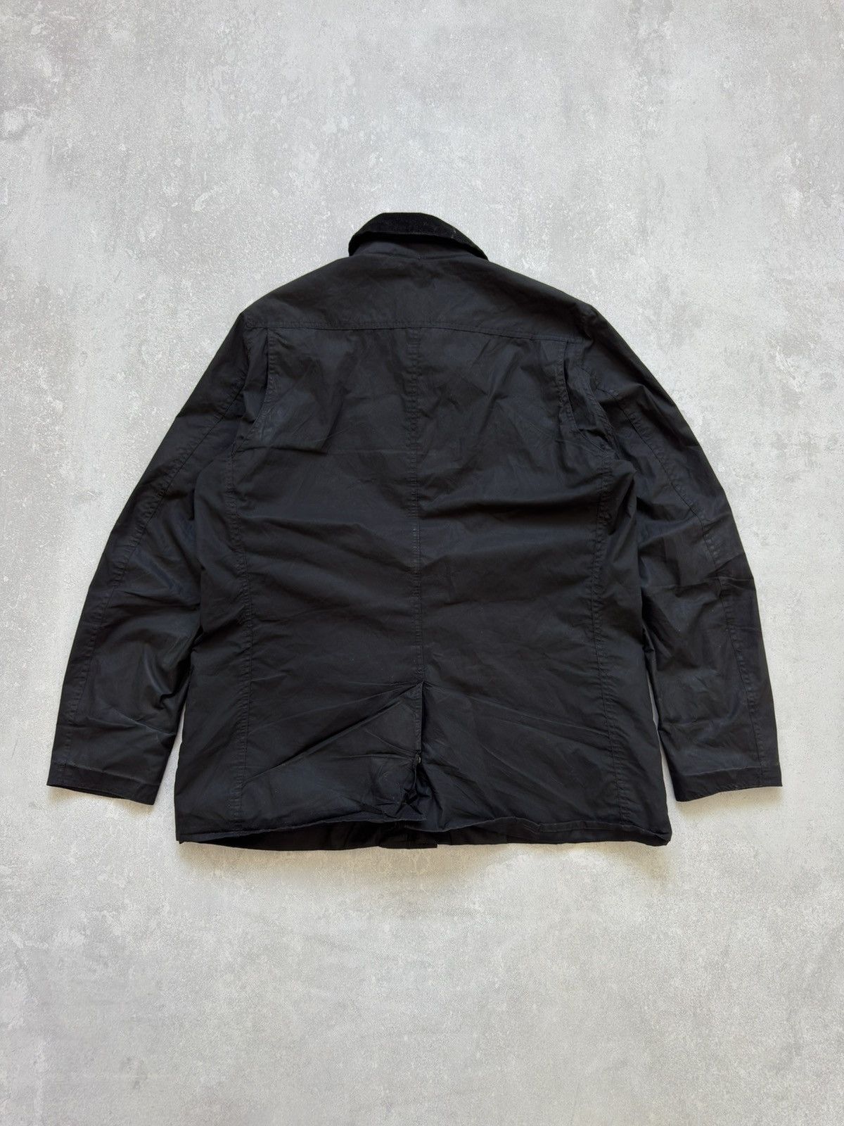 Barbour Vintage Barbour Bedale Waxed Jacket Casual Waterproof Size US L / EU 52-54 / 3 - 16 Thumbnail