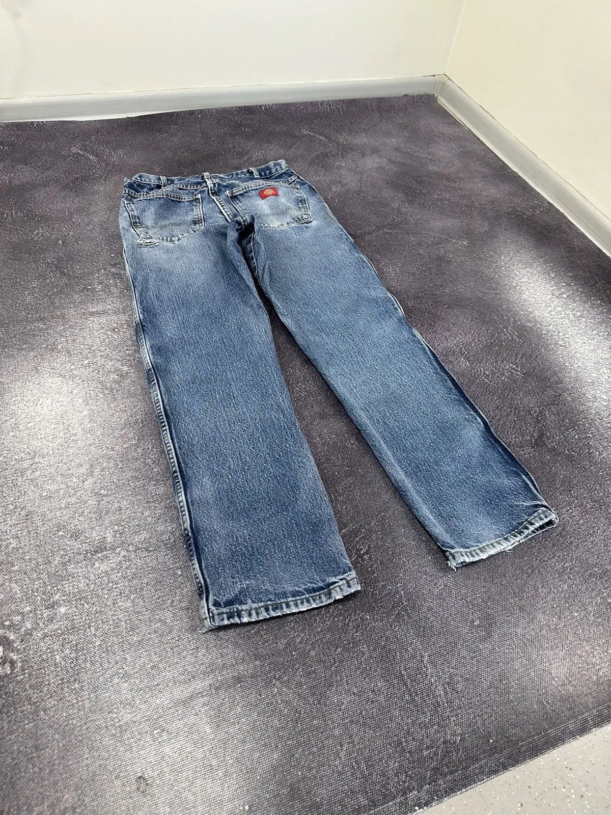Dickies × Vintage Vintage Dickies USA Faded Blue Hype Work Denim Jeans Size US 32 / EU 48 - 3 Thumbnail