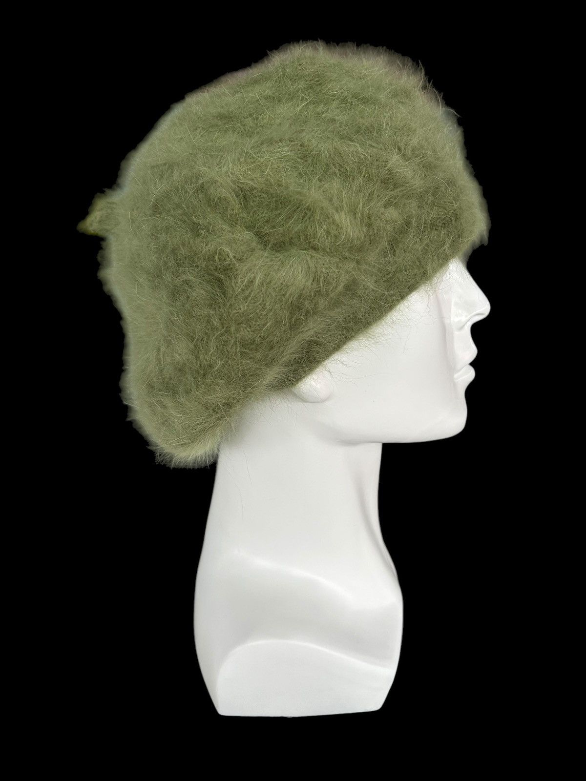 Japanese Brand × Kapital × Vintage Green Fuzzy Faux Fur Hats ☠️🎌 Size ONE SIZE - 3 Thumbnail