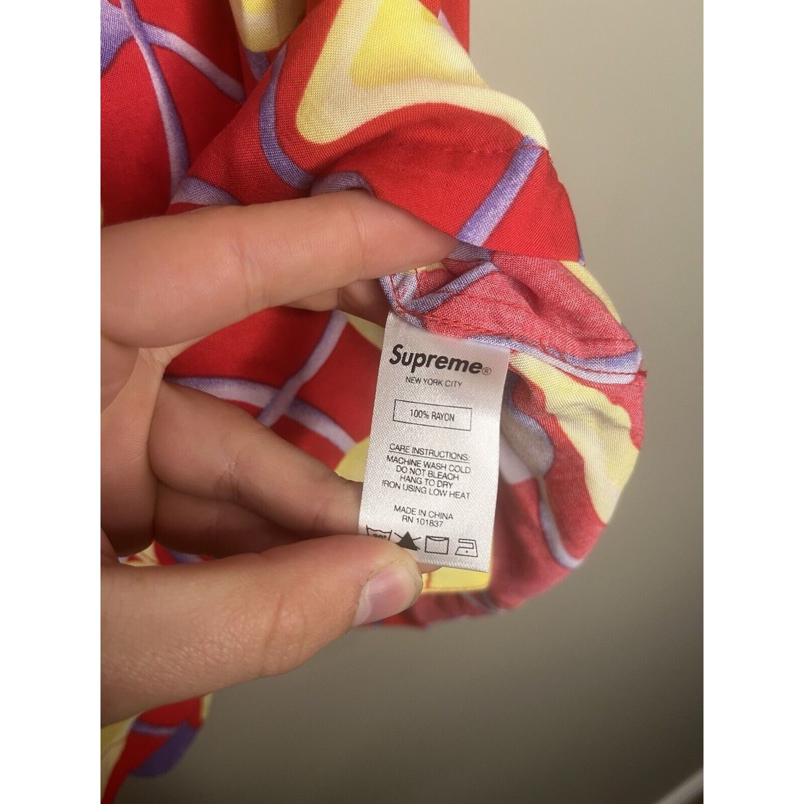 Supreme Supreme Lily Rayon Shirt Size US S / EU 44-46 / 1 - 6 Thumbnail