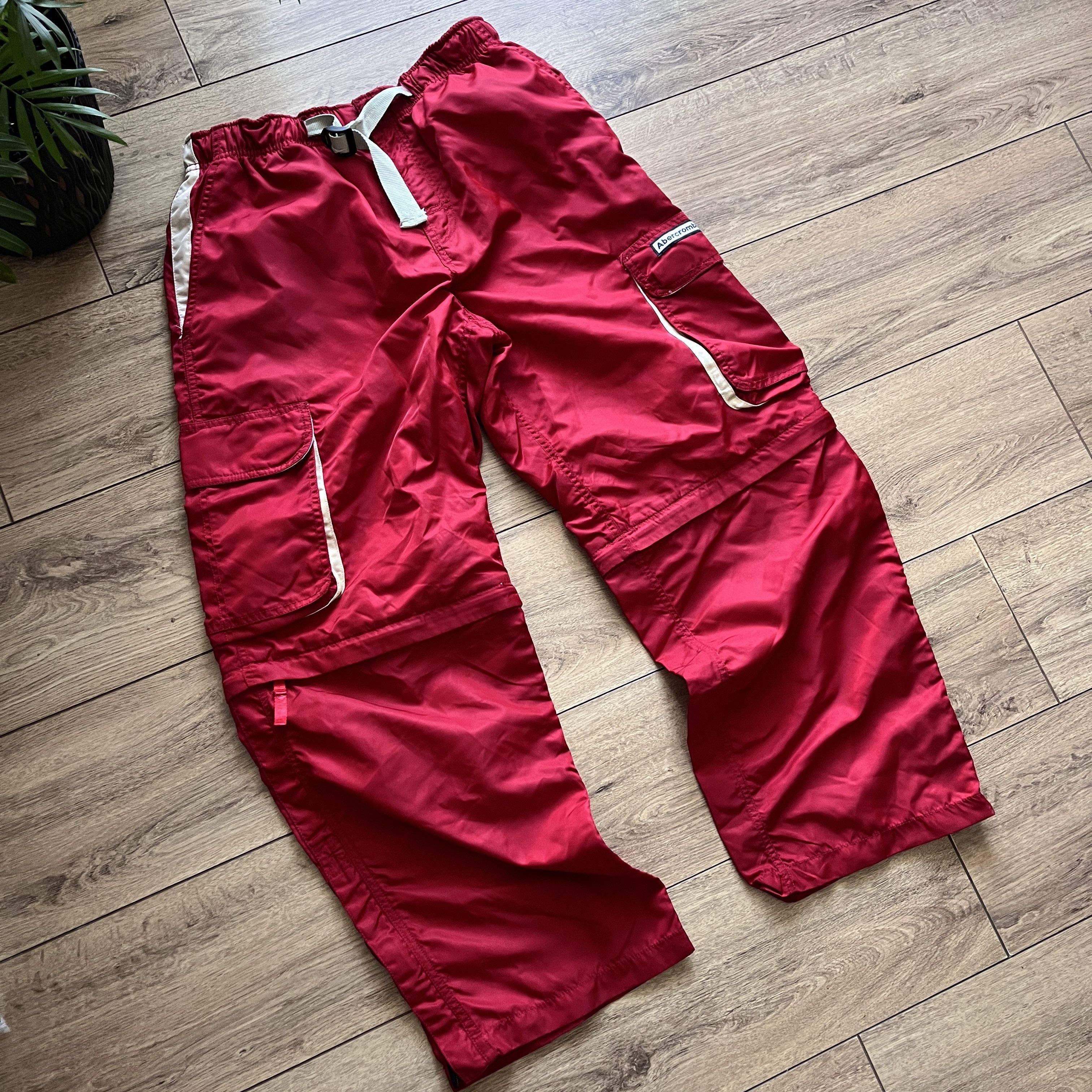 Abercrombie & Fitch Vintage Y2K Abecrombie & Fitch Cargo Transformer Nylon Pants Size US 32 / EU 48 - 2 Thumbnail