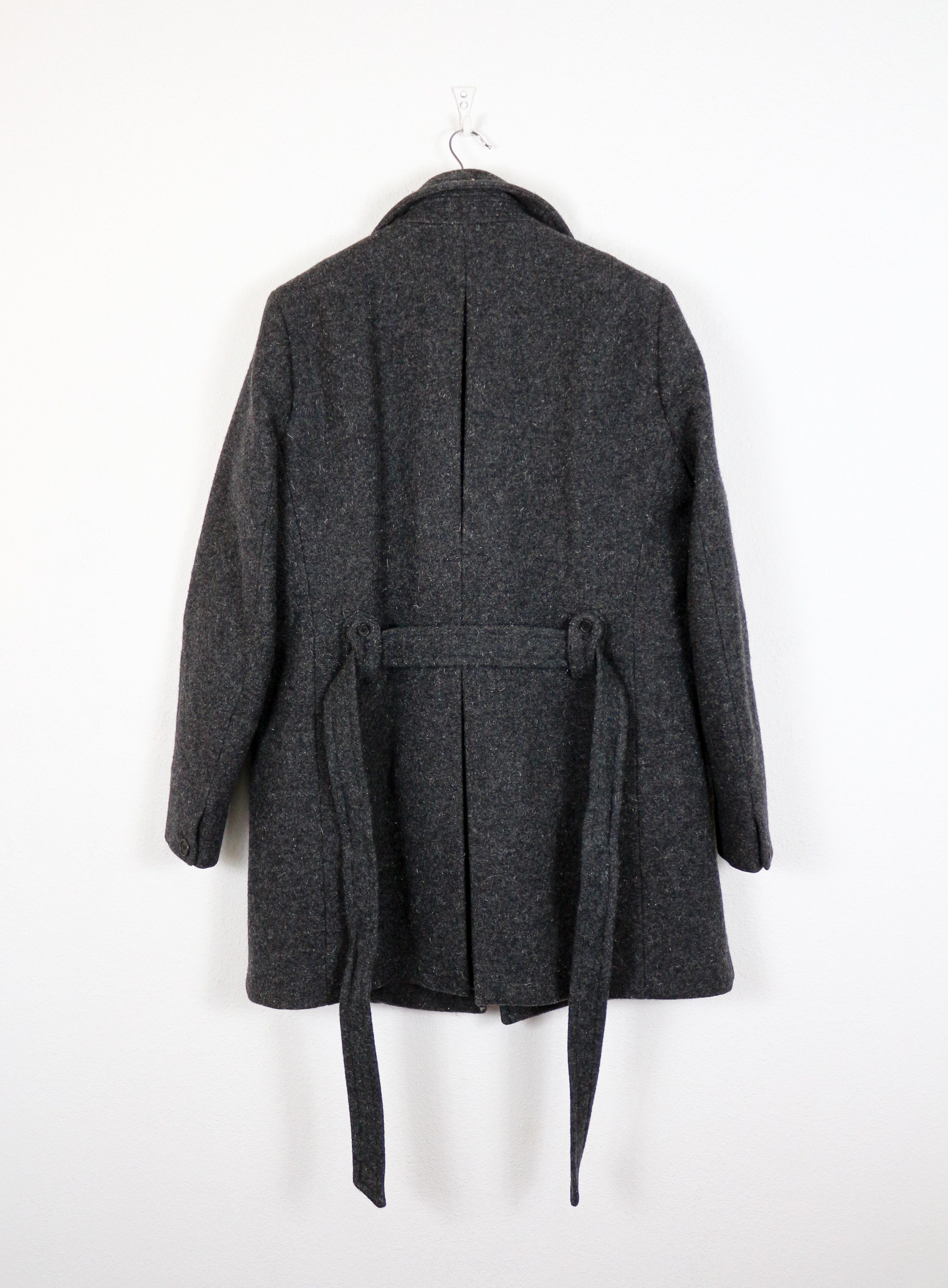 Allsaints Allsaints Double Breasted Gable Wool Coat Size US S / EU 44-46 / 1 - 7 Thumbnail