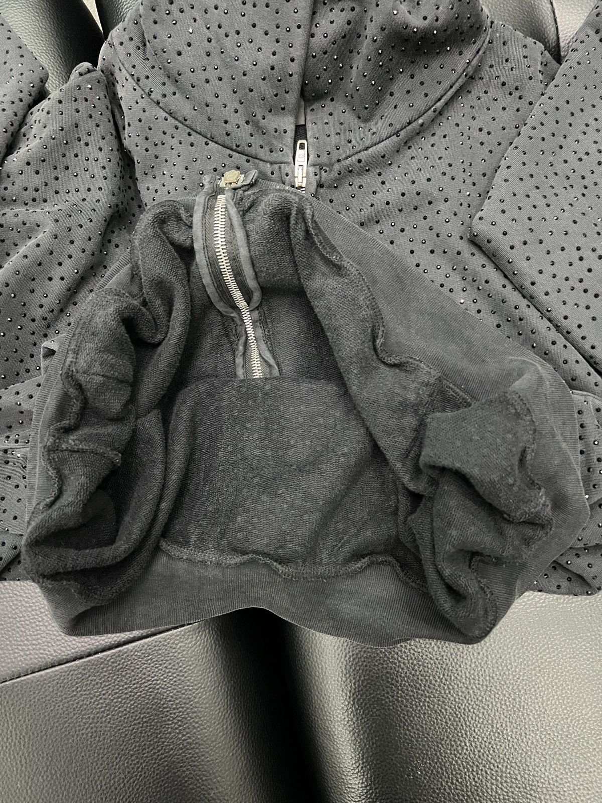 Balenciaga Balenciaga SS23 Runway “Mud” Crystal Zip Hoodie Size US M / EU 48-50 / 2 - 12 Thumbnail