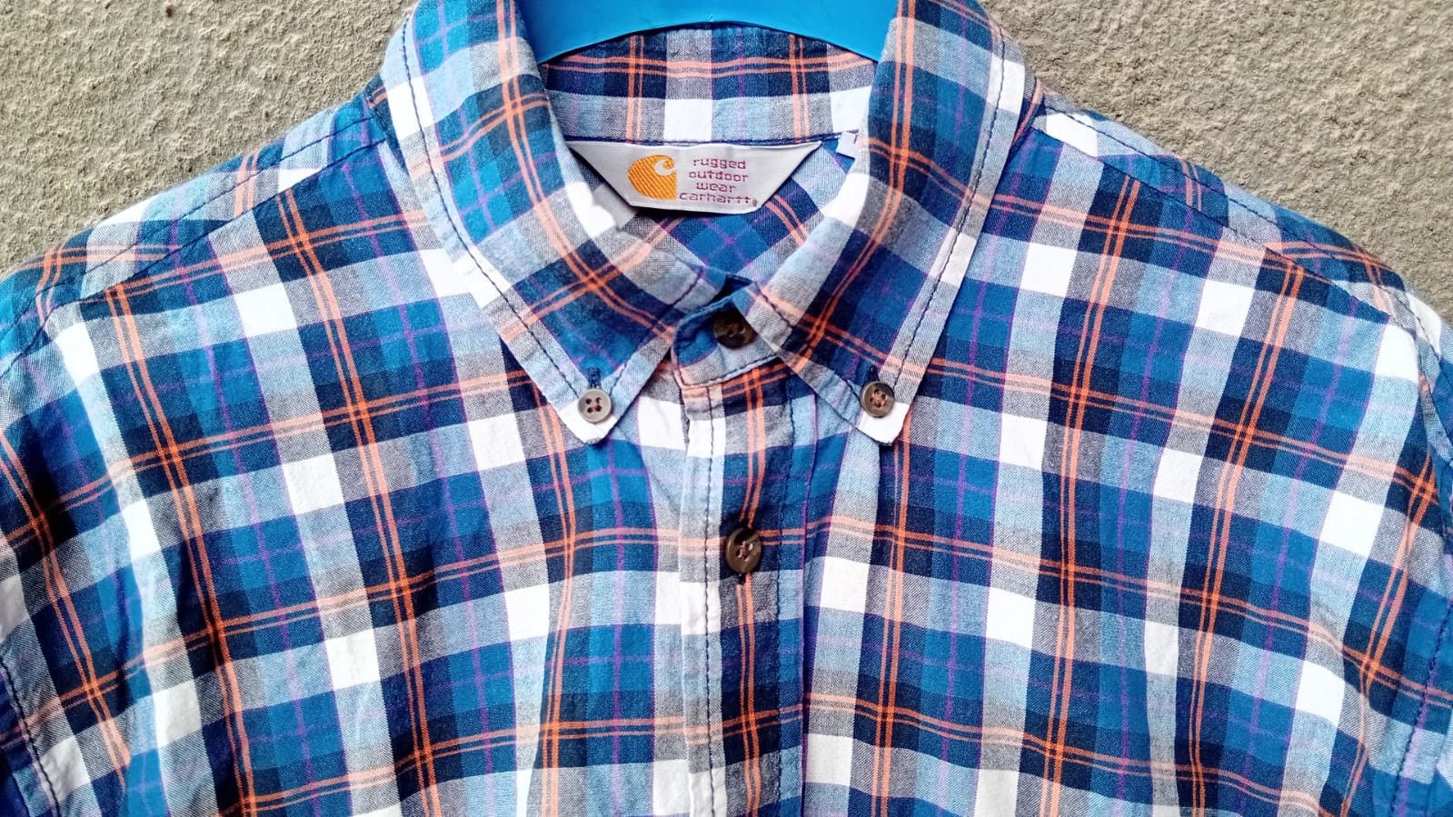 Carhartt Carhartt Danford shirt Checkered Flanel sz L Size US L / EU 52-54 / 3 - 3 Thumbnail