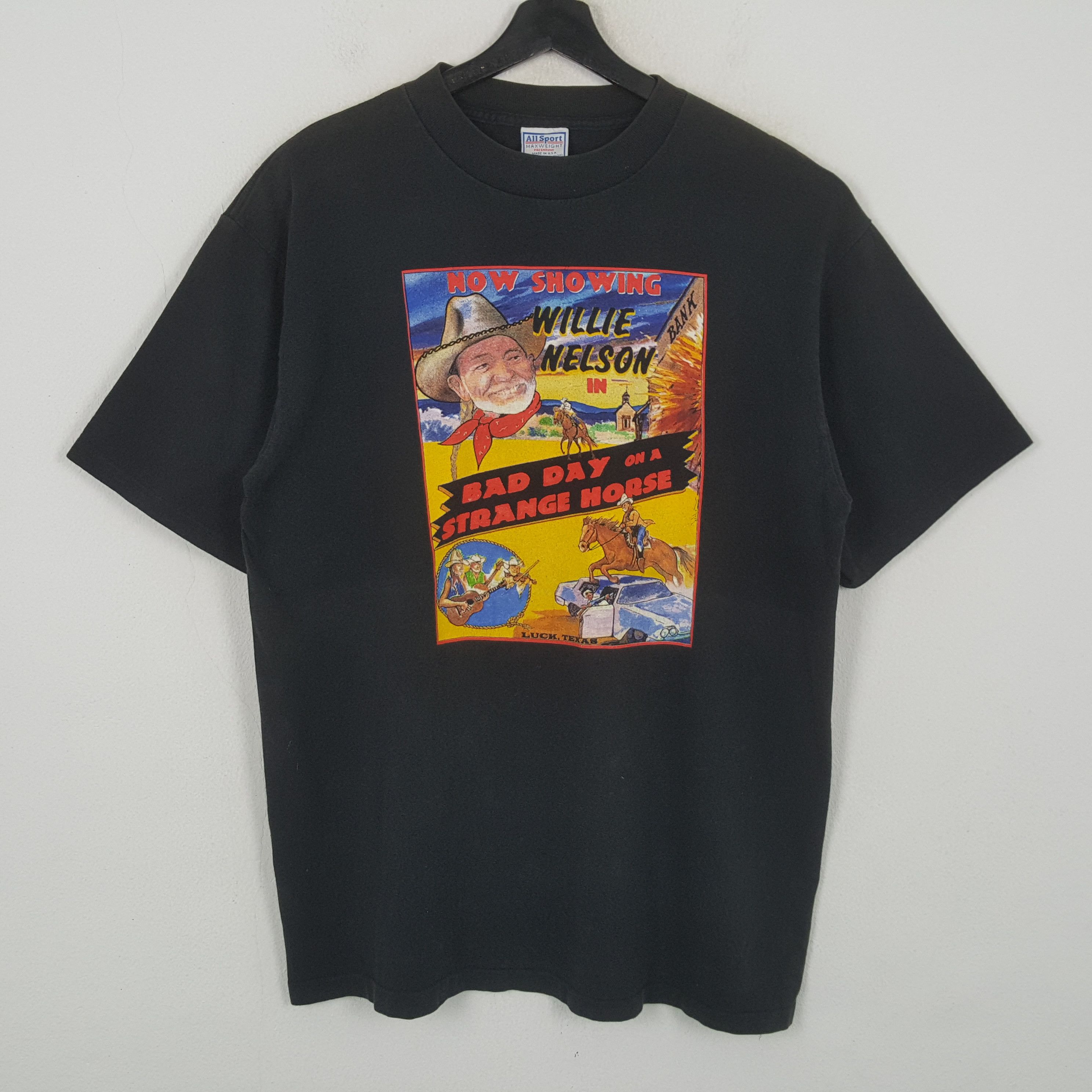 Vintage Willie Nelson Music Channel Vintage Tshirt RR24 Size US XL / EU 56 / 4 - 1 Thumbnail