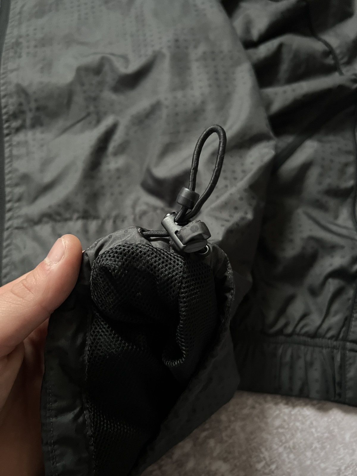 Nike Vintage Nike Air Jacket Nylon Drill Y2k Style Size US L / EU 52-54 / 3 - 6 Thumbnail