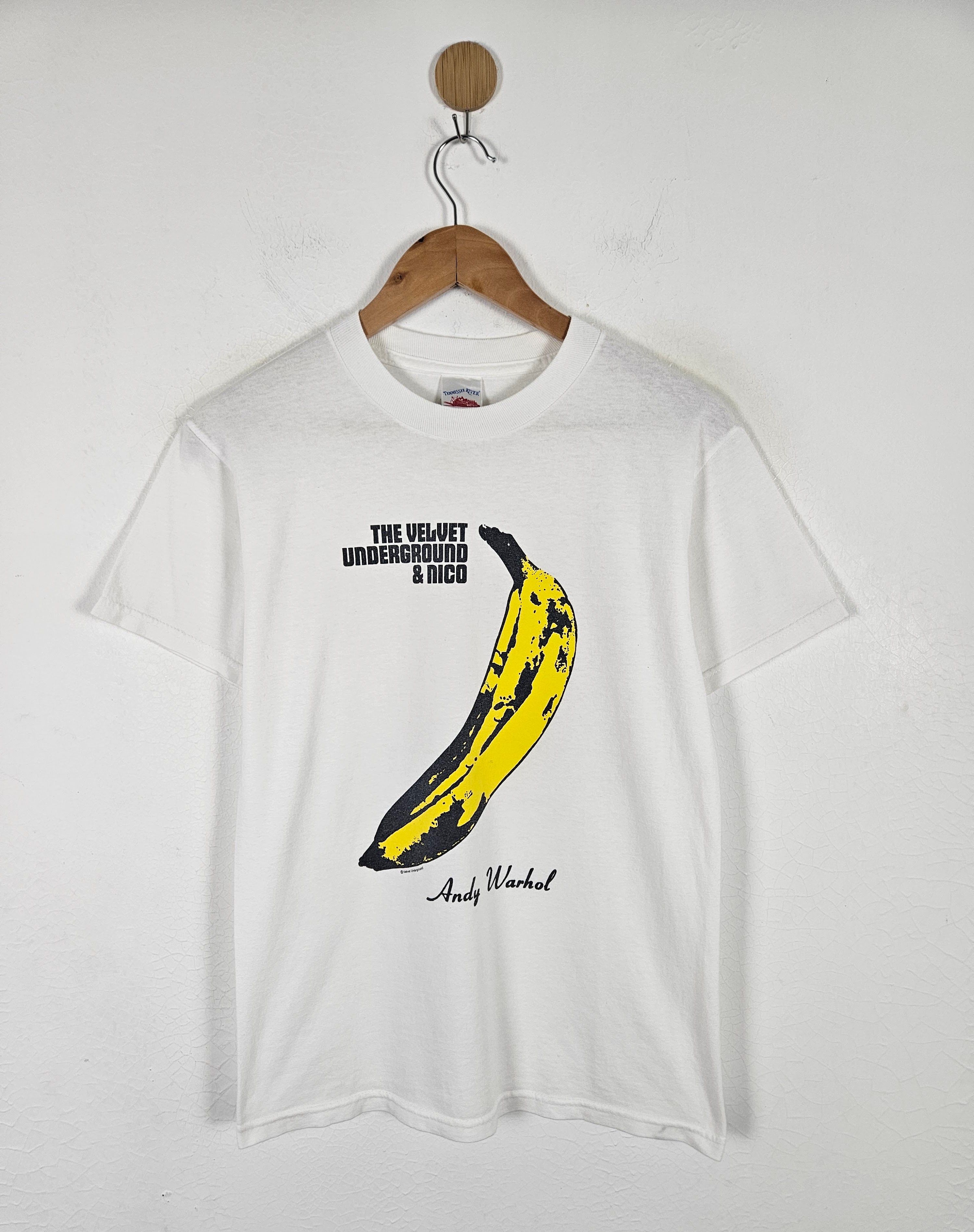 Andy Warhol × Band Tees × Vintage The Velvet Underground X Andy Warhol Banana shirt Size US S / EU 44-46 / 1 - 1 Thumbnail