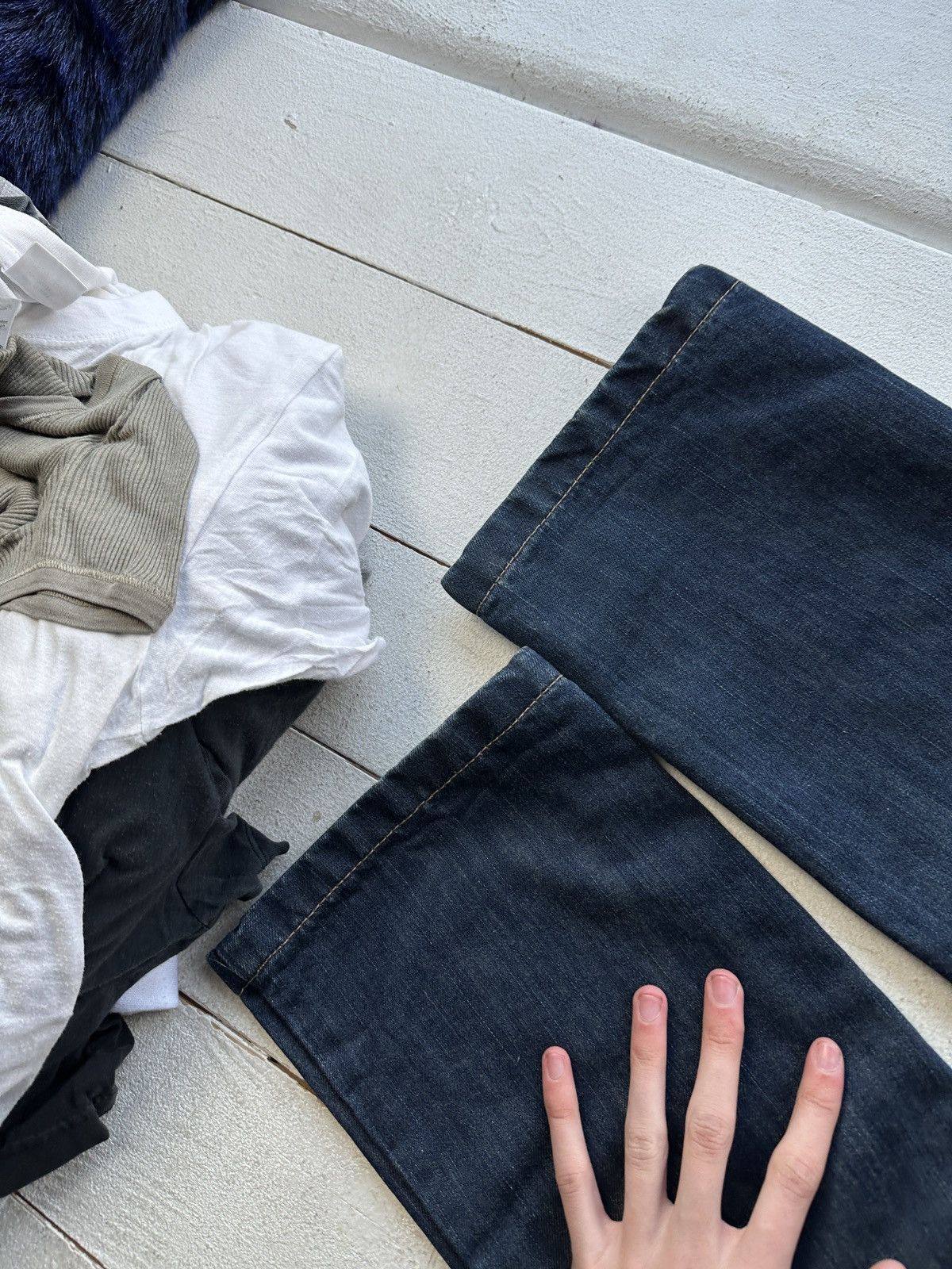 Other 🚨 VNTG HELD MOTORCYCLE BLUE WASHED RARE MEN DENIM JEANS Size US 30 / EU 46 - 5 Thumbnail