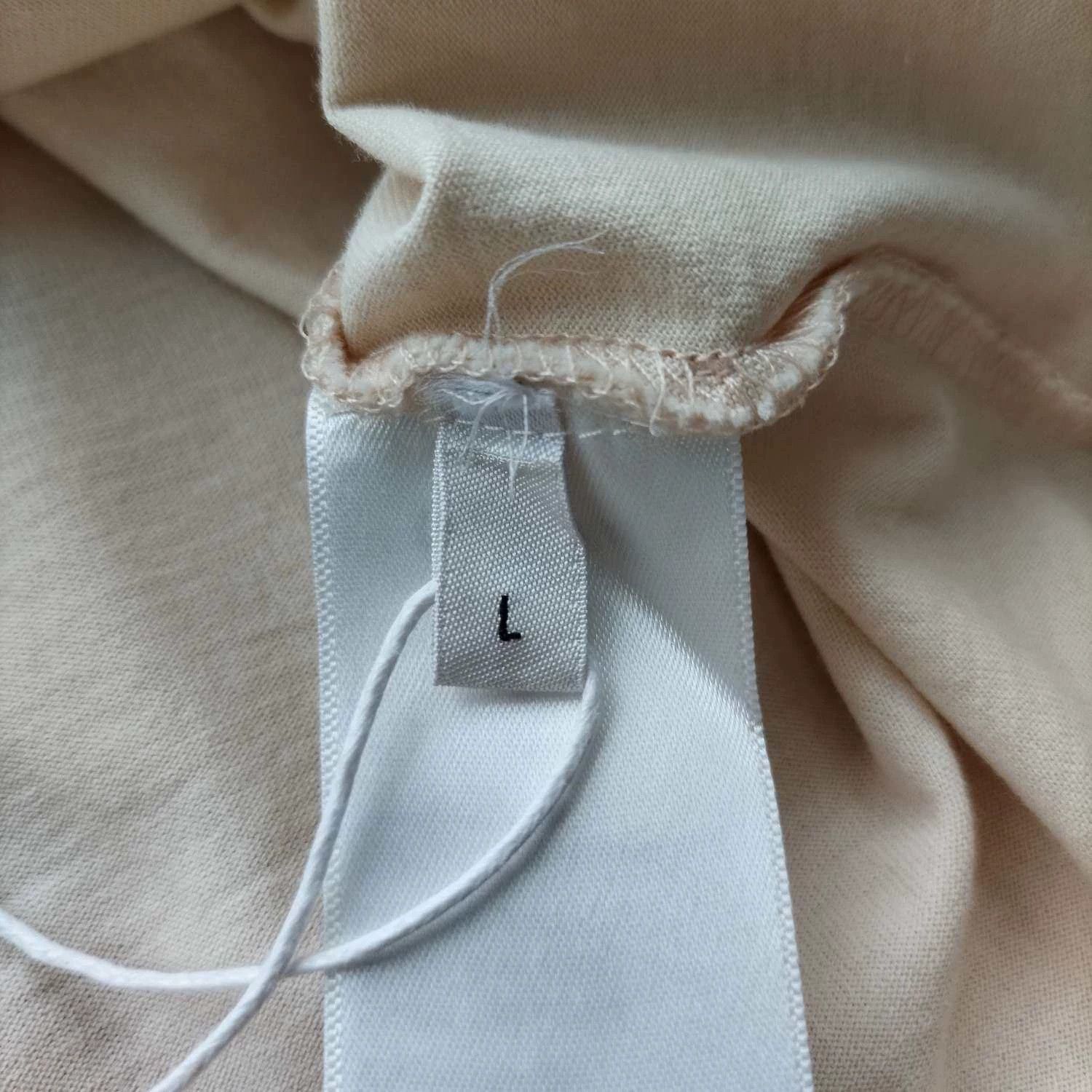 Celine CELINE SS21 logo crewneck crop top women's taupe L Size L / US 10 / IT 46 - 5 Thumbnail
