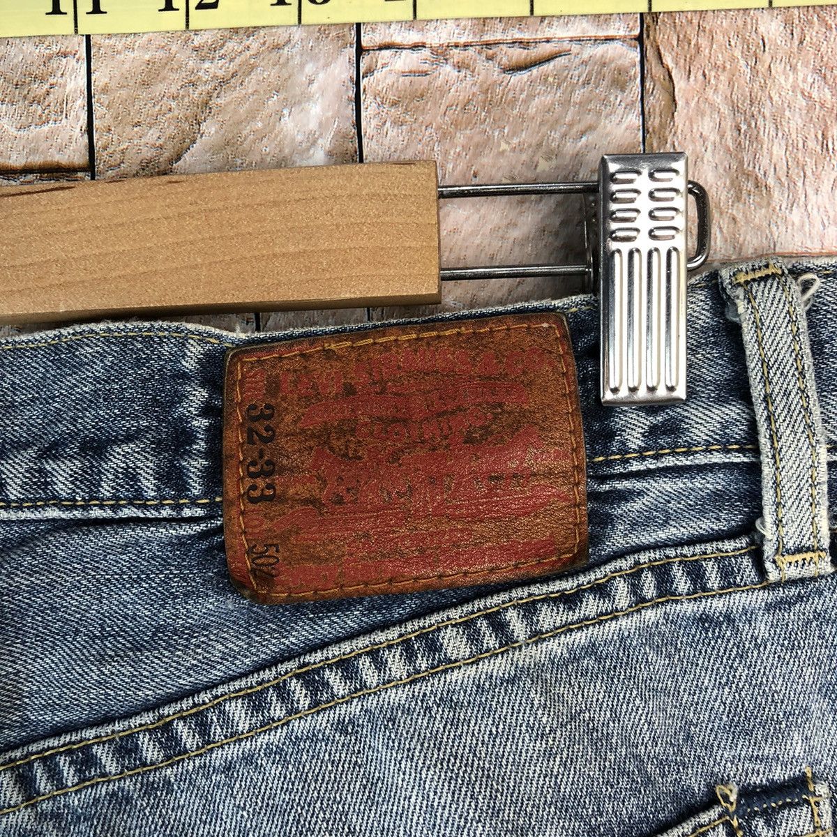 Levi's Levis Blue Distressed ripped cobain Denim Pants #A1135 Size US 32 / EU 48 - 18 Thumbnail
