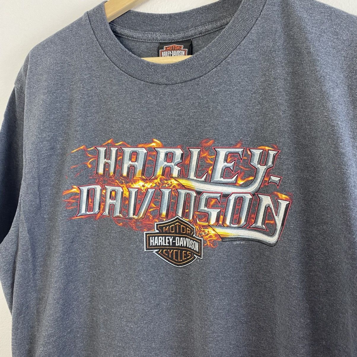 Harley Davidson Vintage Harley Davidson T Shirt L Wenatchee Washington Size US L / EU 52-54 / 3 - 1 Thumbnail
