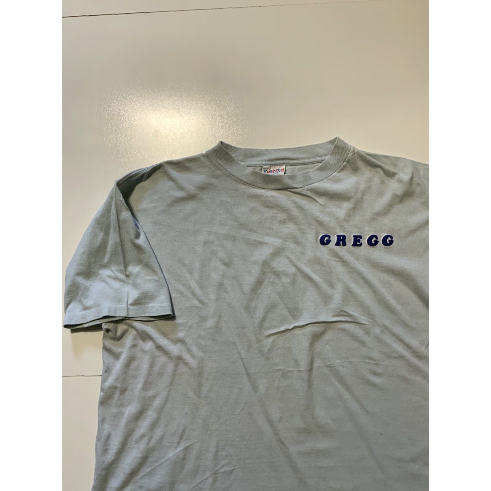 Vintage VINTAGE Westwood West Coast Office Cleaning Felt Appliqué T-Shirt XL Mens Women? Size US XL / EU 56 / 4 - 3 Thumbnail