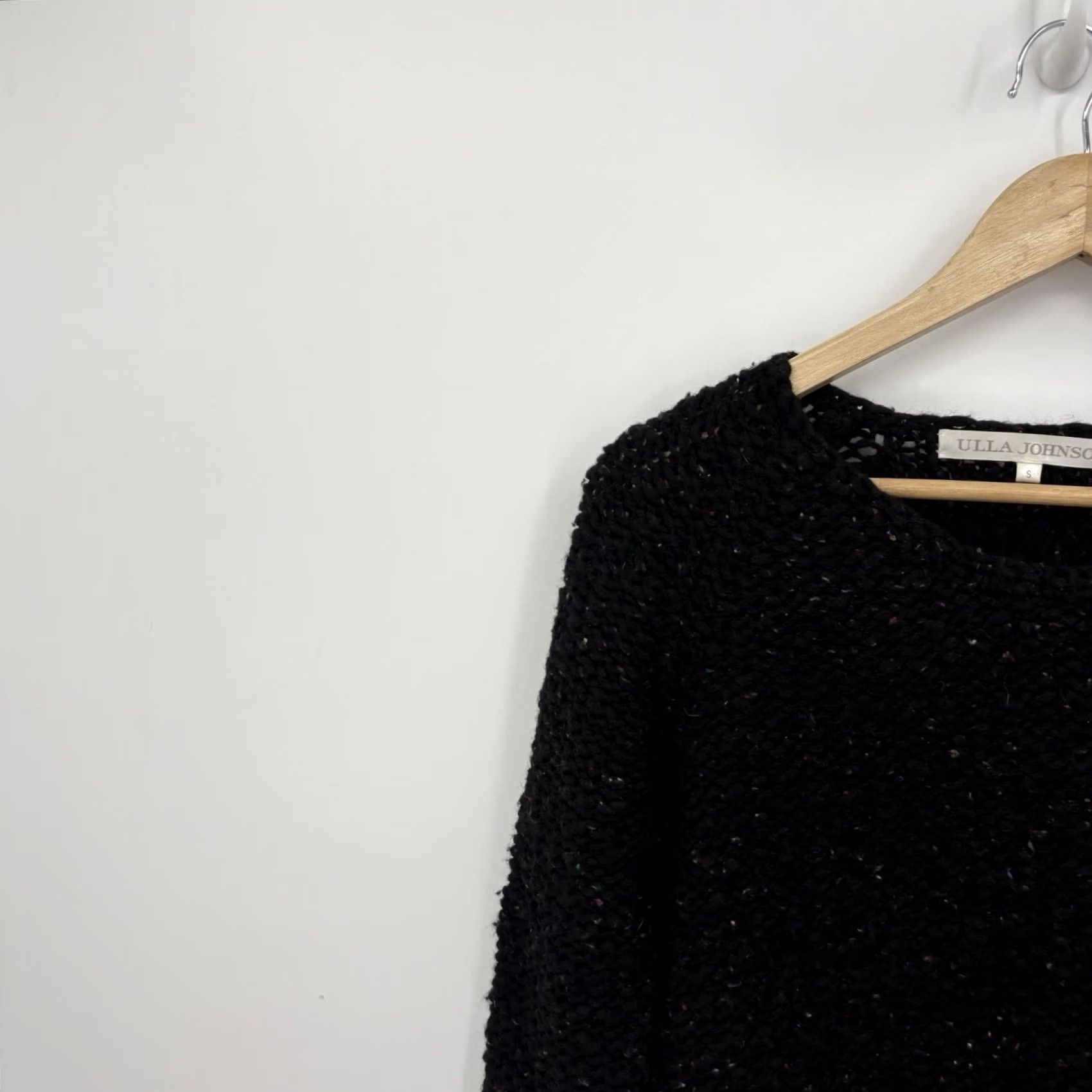 Ulla Johnson VINTAGE Ulla Johnson Sweater Womens Small Crochet Speckled Whimsigoth Luxury Chunky 90s Size S / US 4 / IT 40 - 2 Thumbnail