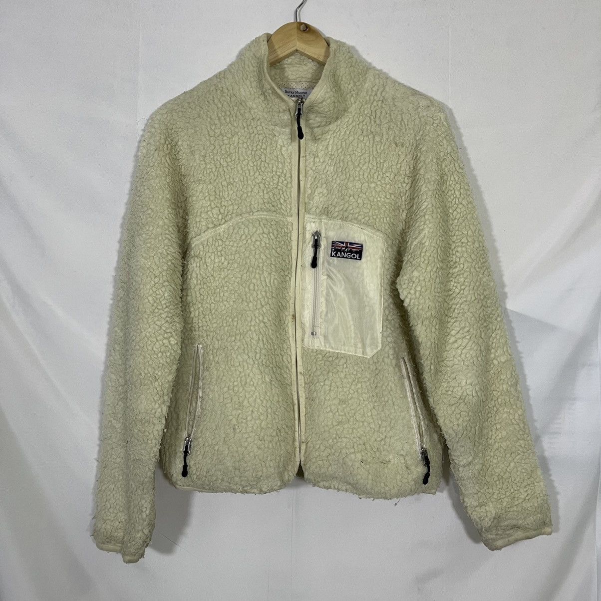 Kangol VINTAGE KANGOL ROCKY MONROE SHERPA FLEECE JACKET Size US L / EU 52-54 / 3 - 1 Thumbnail