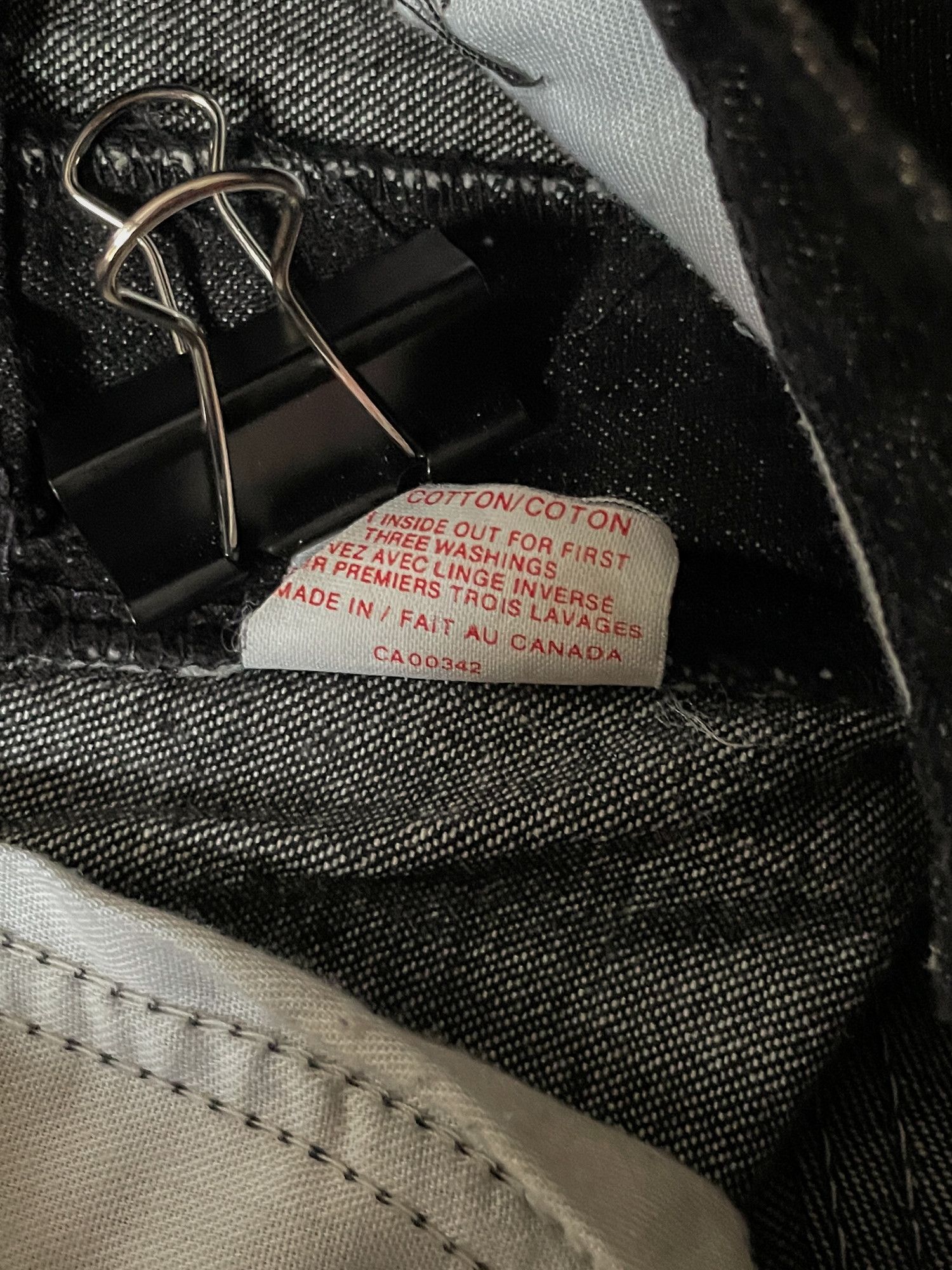 Levi's × Vintage 90s Levi's Orange Tab Faded Pleated Black Denim Jeans Size 25" / US 0 / IT 36 - 5 Thumbnail