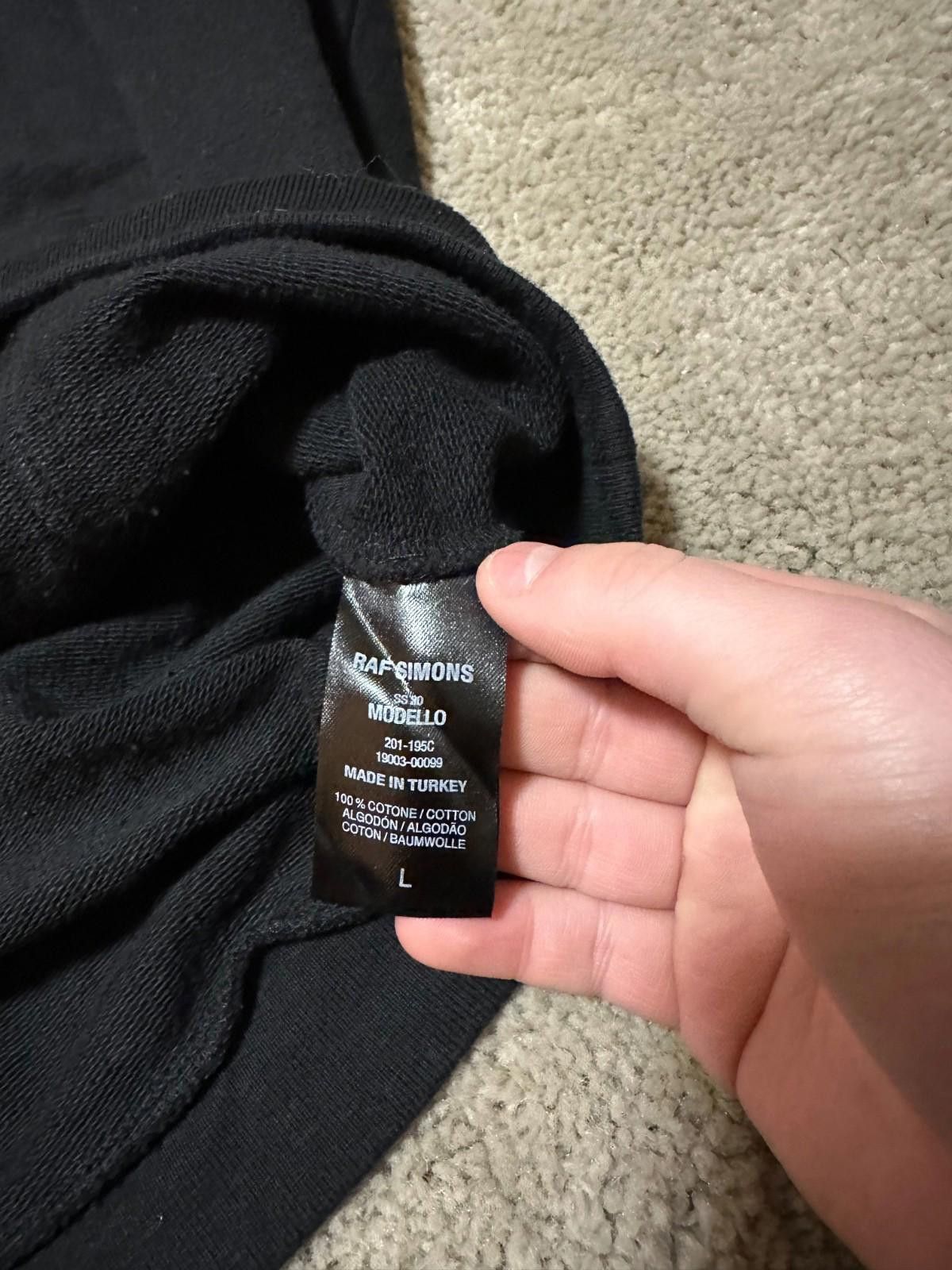 Raf Simons SWEATSHIRT RAF SIMONS OVERSIZED SLEEVLESS HOODIE Sz L Size US L / EU 52-54 / 3 - 6 Thumbnail