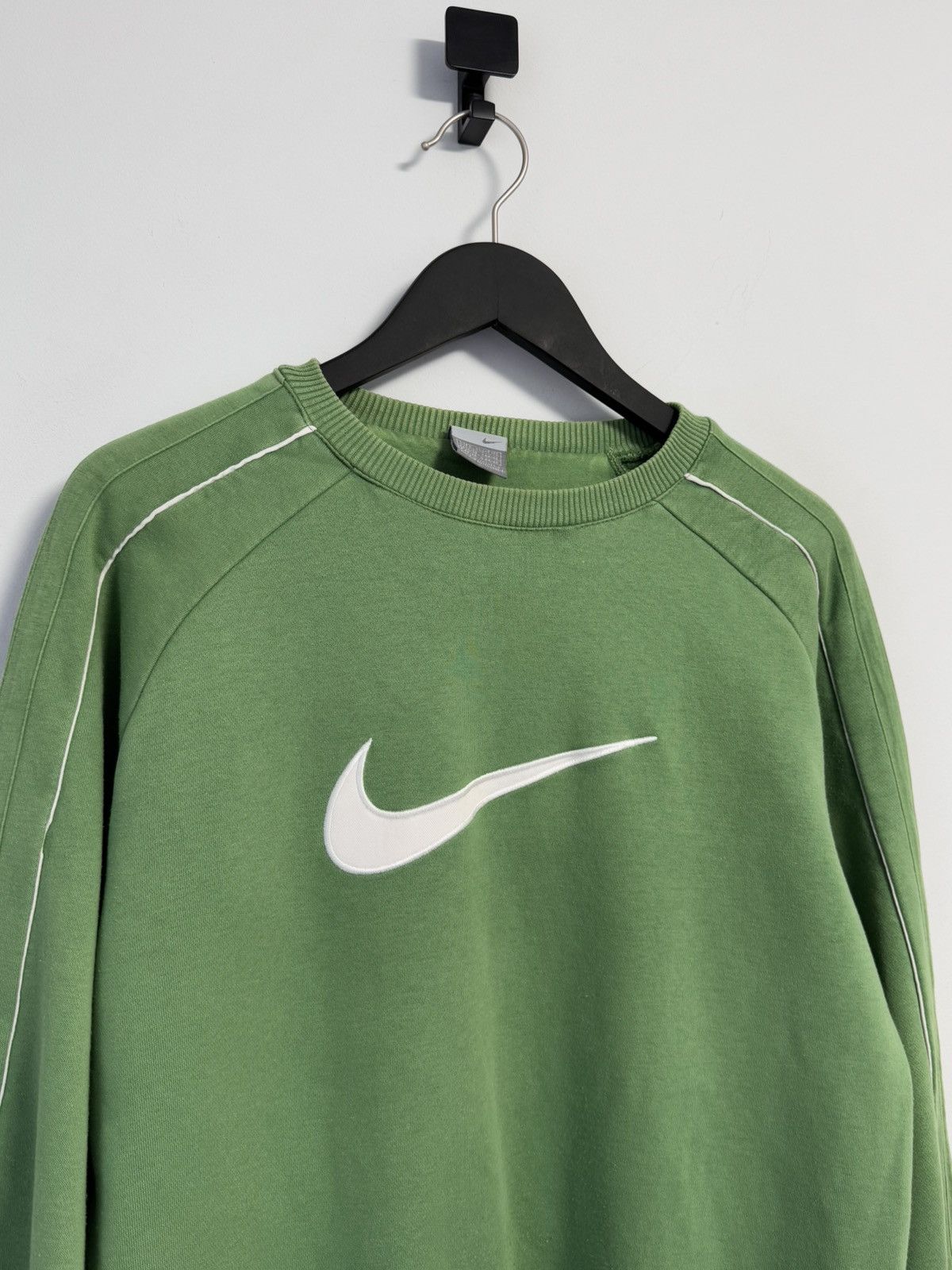 Vintage Nike Vintage Sweatshirt 90’s Big Swoosh Y2K style Size US S / EU 44-46 / 1 - 2 Thumbnail