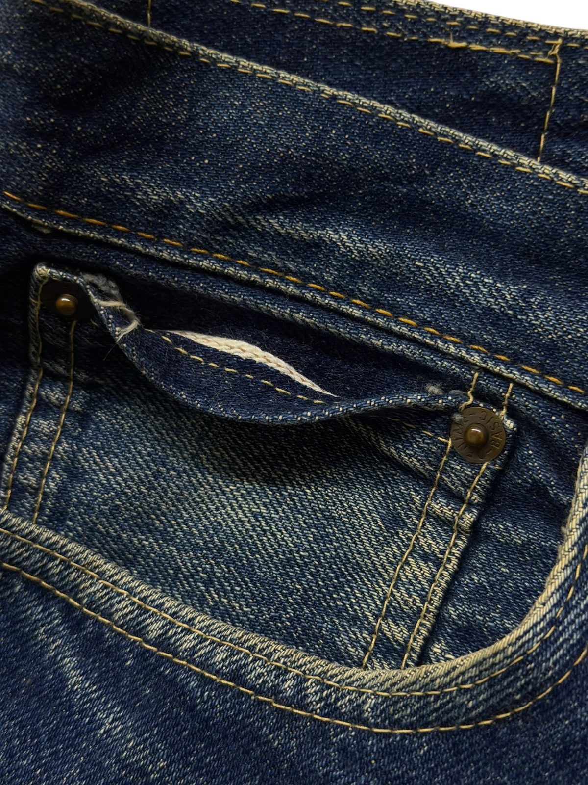 Denime Vintage 90s Denime Osaka Five Japan | Selvedge Denim Jeans Size US 29 - 10 Thumbnail