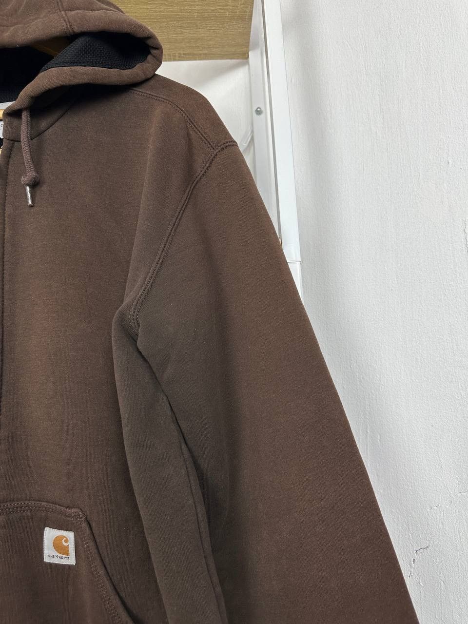 Carhartt × Vintage ☀️ Sun Faded Carhartt Rain Defender Zip Up Hoodie (PIT 24.5) Size US M / EU 48-50 / 2 - 4 Thumbnail