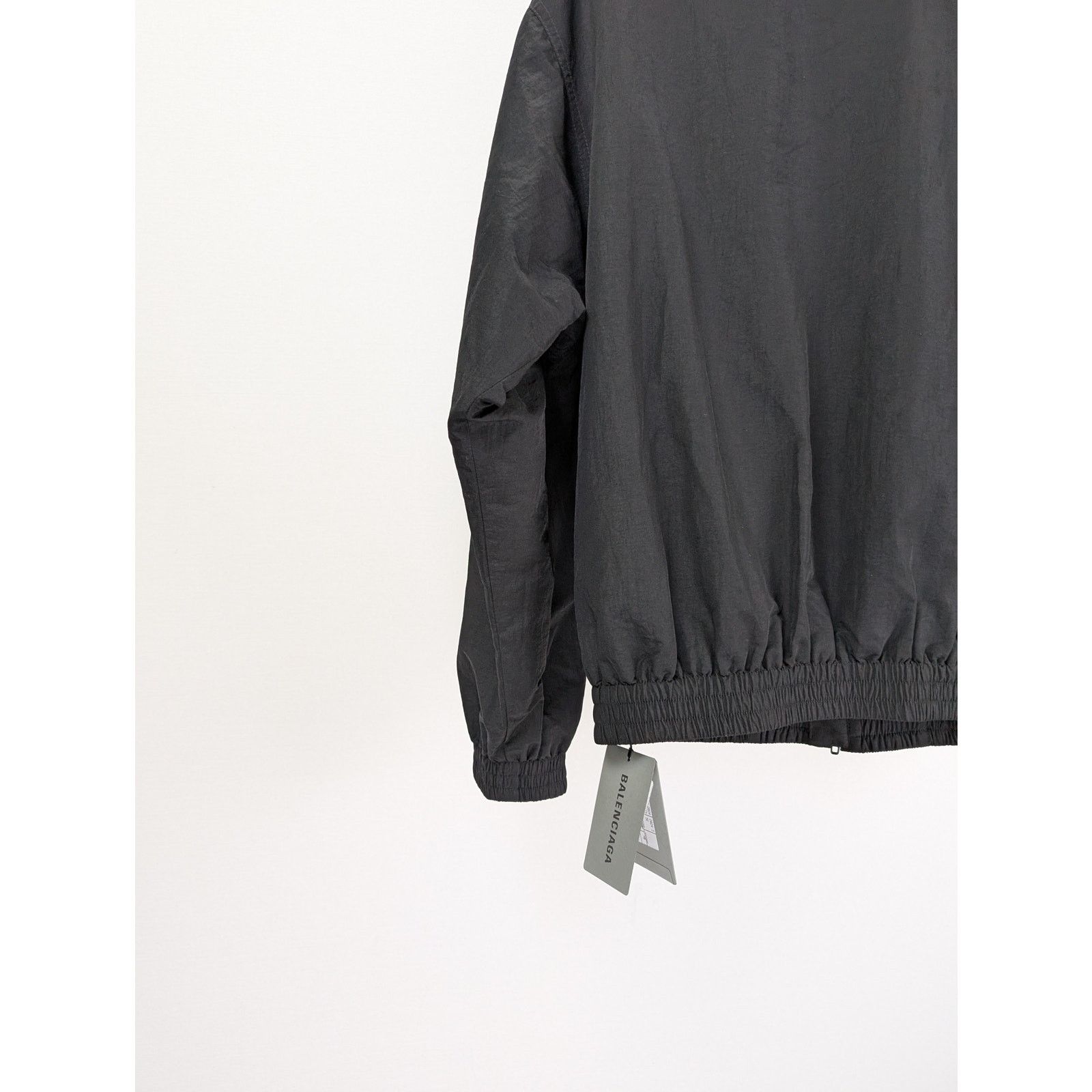 Balenciaga o1rshd1 Men's Overcoat small fit tracksuit jacket in Black Size US S / EU 44-46 / 1 - 11 Thumbnail