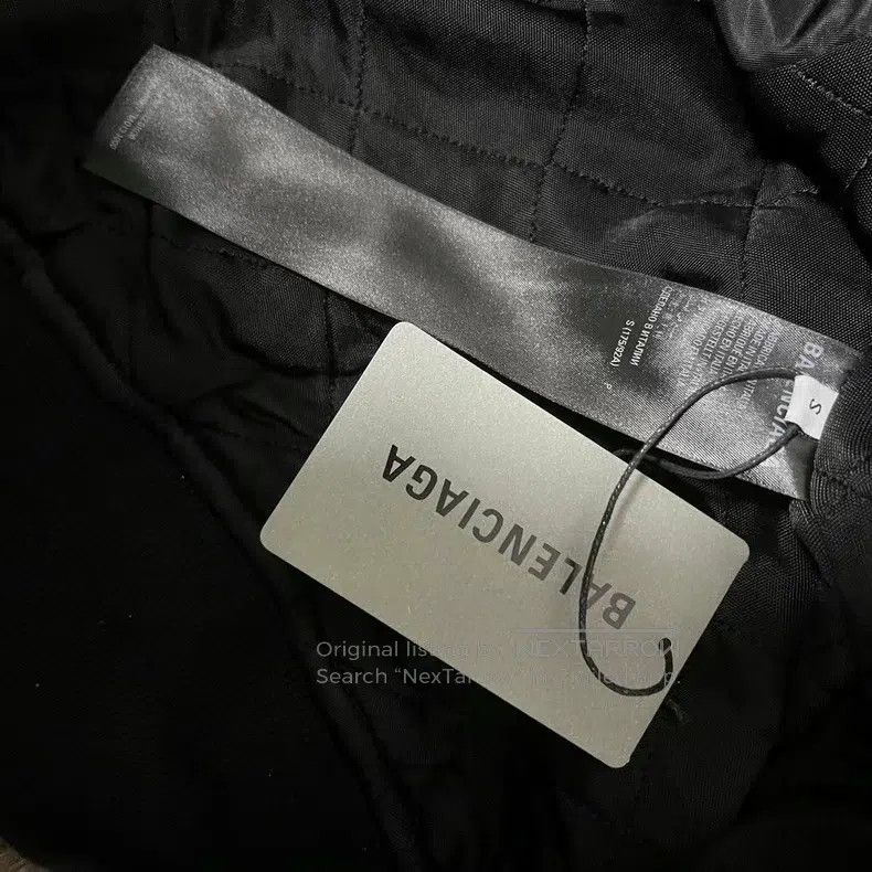 Balenciaga Balenciaga 3b embroidery twill zip bomber oversized Size US S / EU 44-46 / 1 - 3 Thumbnail