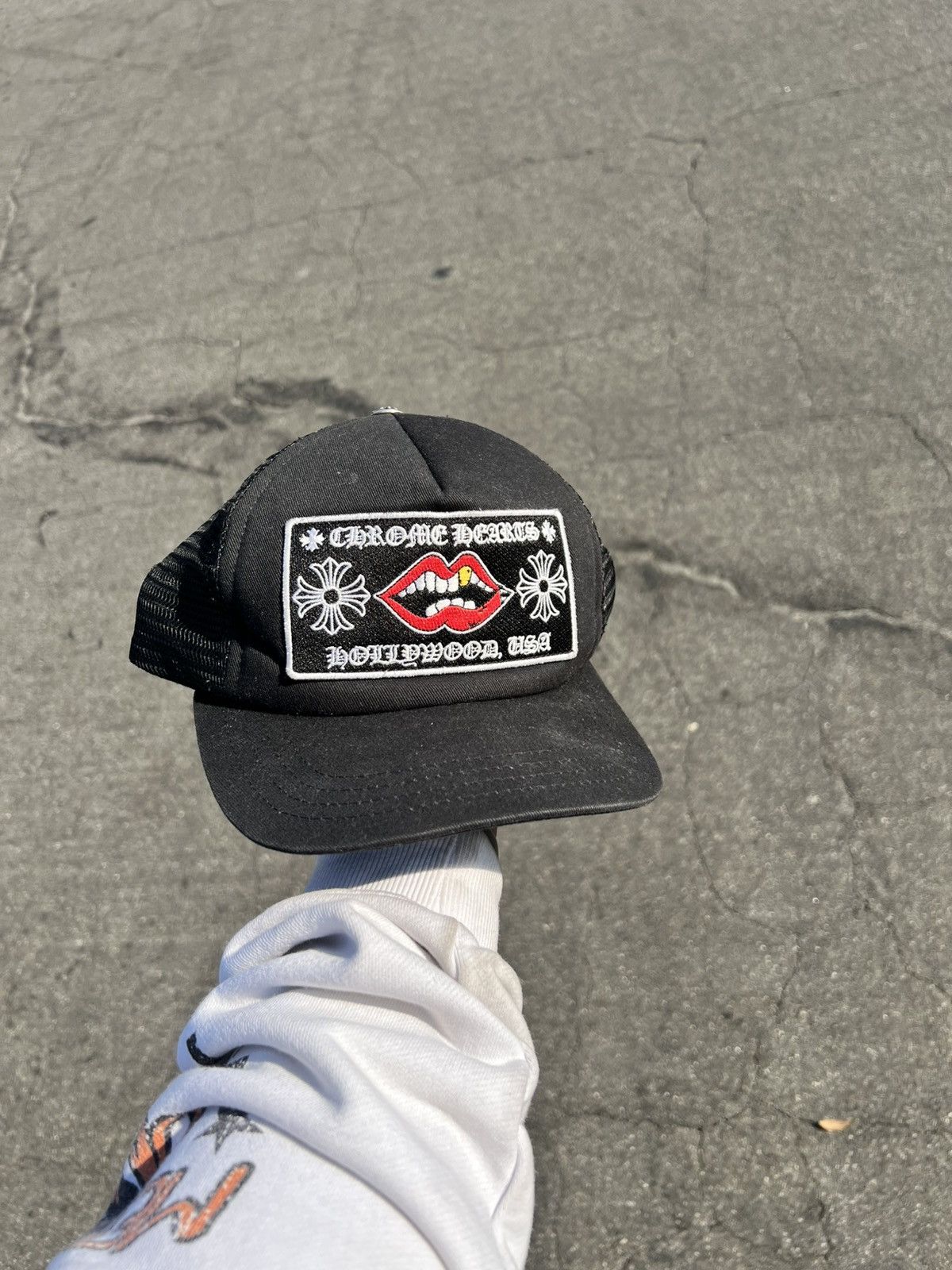 Chrome Hearts Chrome Hearts chompers Hollywood trucker Size ONE SIZE - 1 Thumbnail