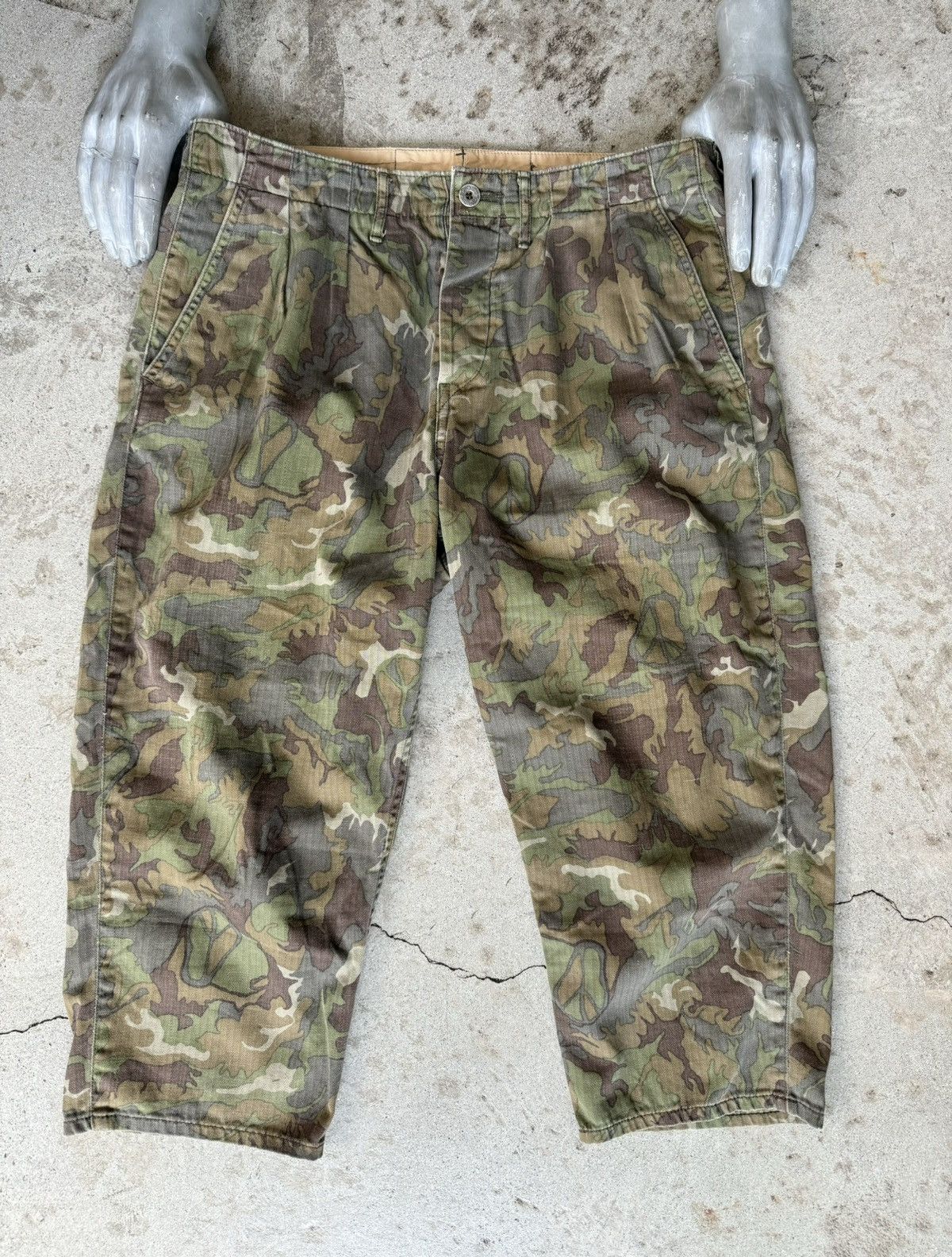 Kapital Camo Pants | Grailed