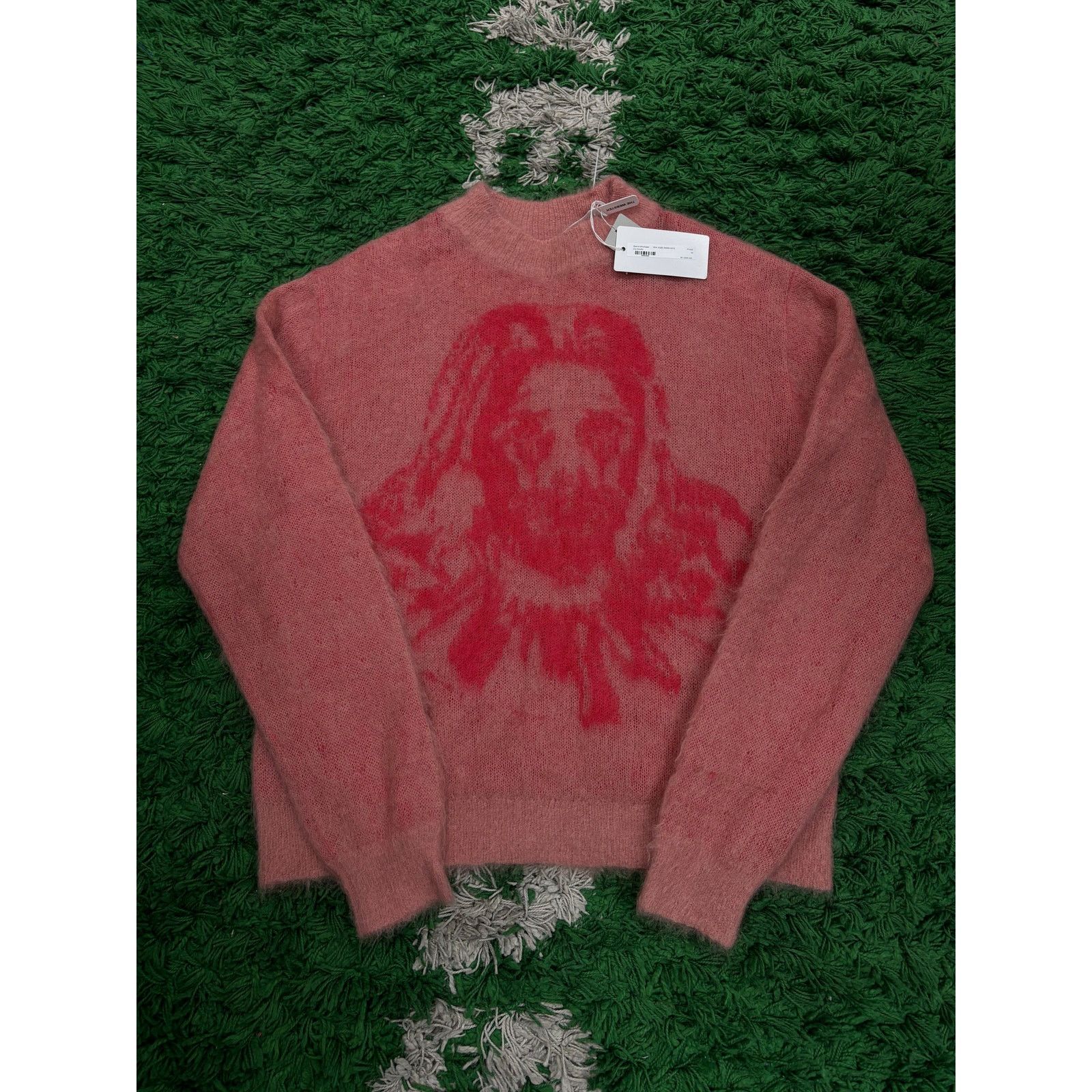 Other Saint Michael Born n Raised Clown Knit Sweater Pink NWT - M Size US M / EU 48-50 / 2 - 1 Thumbnail