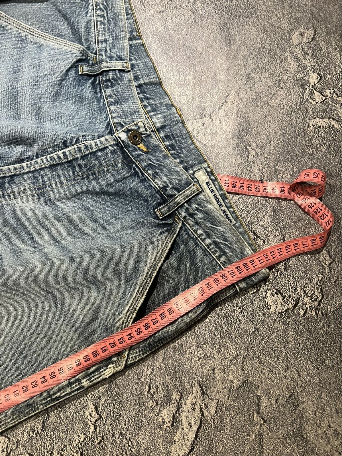 Vintage Washed Vintage Workwear Carpenter Jean Retro Style 90s Size US 35 - 12 Thumbnail