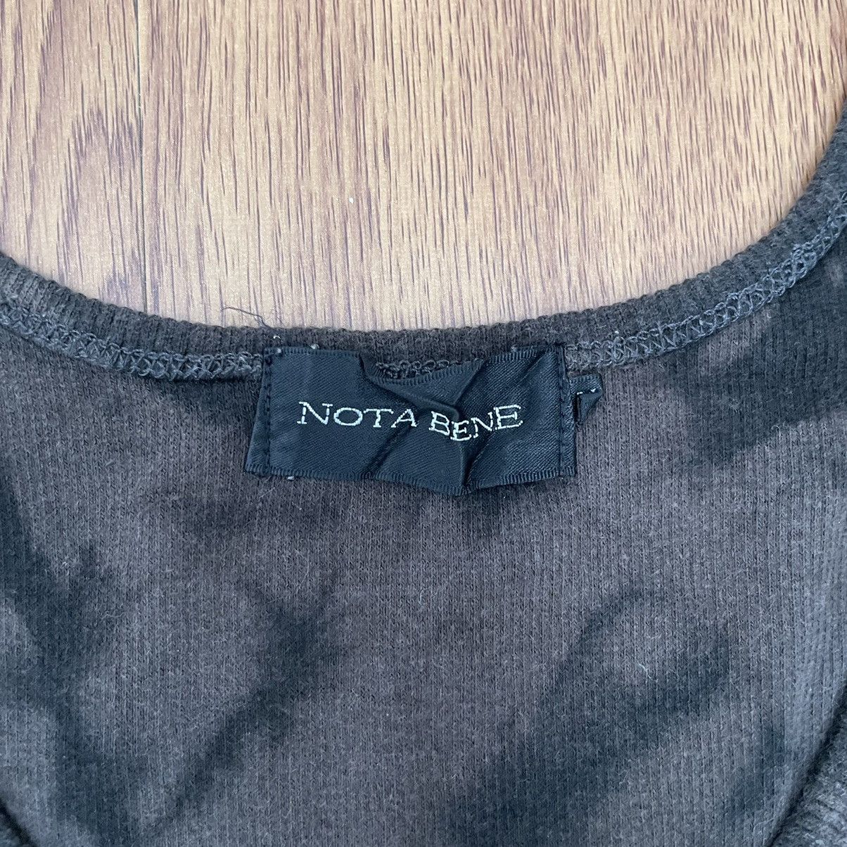 If Six Was Nine × Japanese Brand × Le Grande Bleu (L.G.B.) Brown dyed nota bene tank top ifsixwasnine styled Size US L / EU 52-54 / 3 - 3 Thumbnail