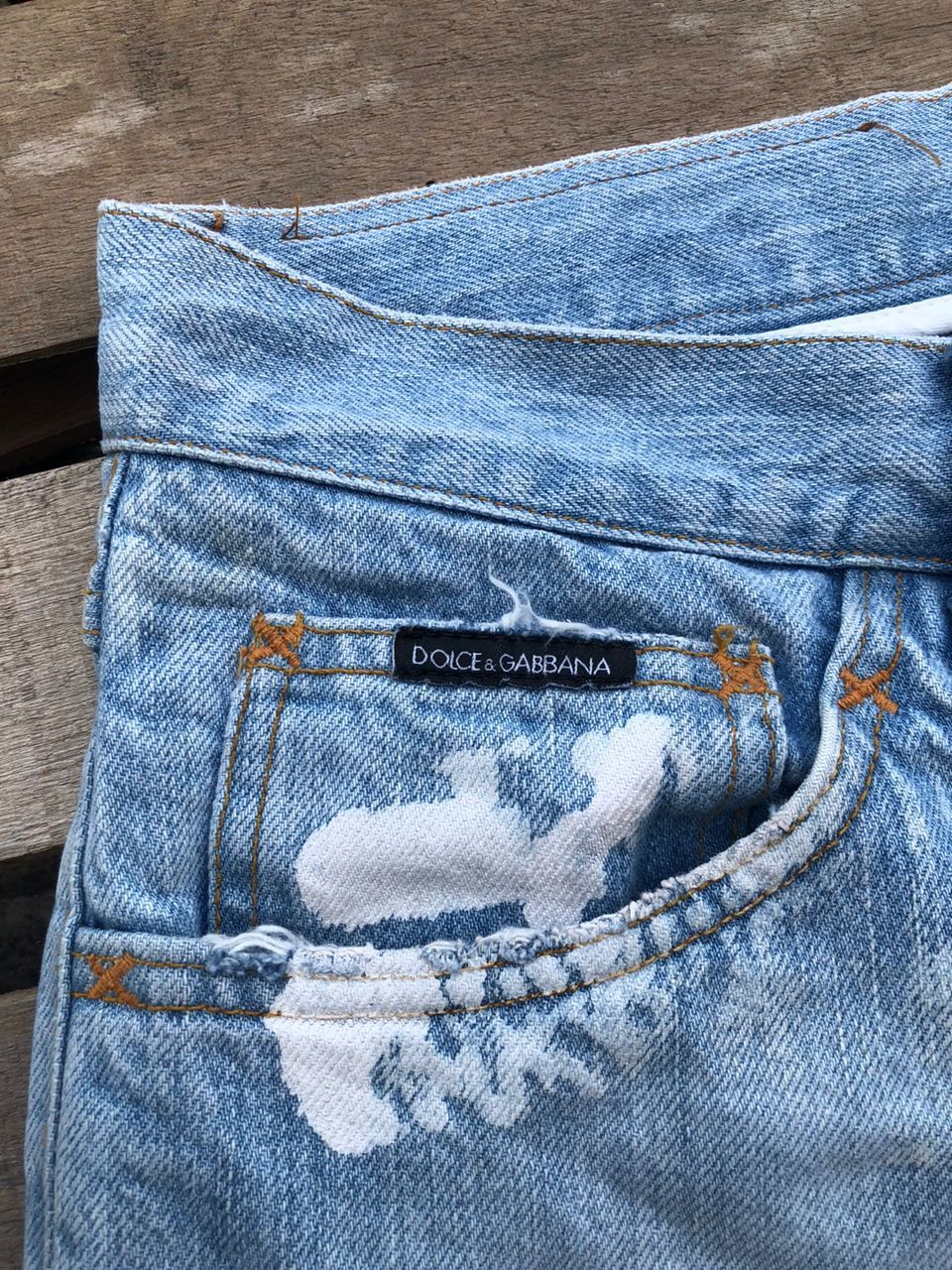 Dolce & Gabbana D&G Dolce and Gabbana Denim Jeans Size US 33 - 6 Thumbnail