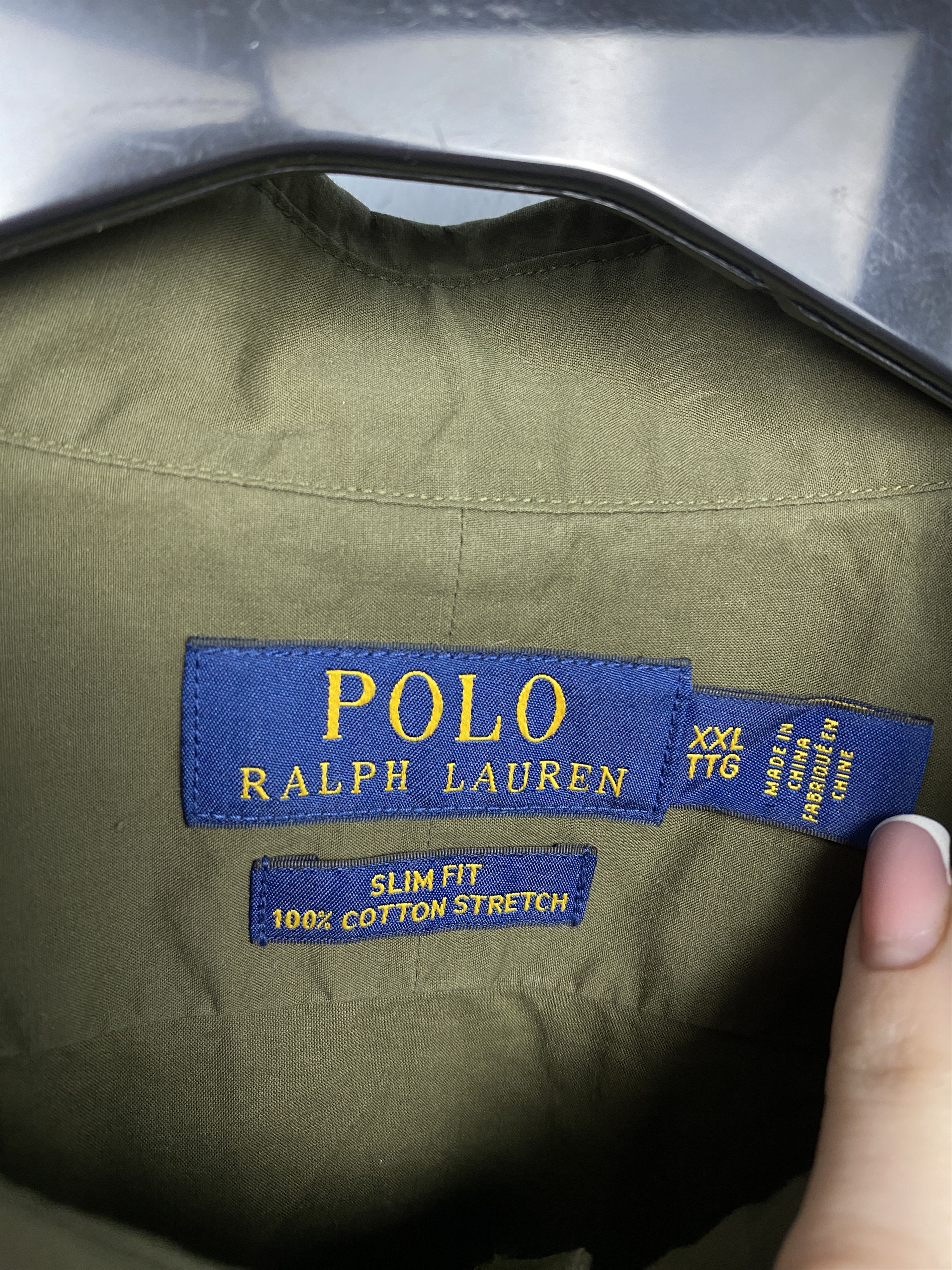 Polo Ralph Lauren × Ralph Lauren Polo Ralph Lauren Mens Long Sleeve Shirt Size US XXL / EU 58 / 5 - 4 Thumbnail