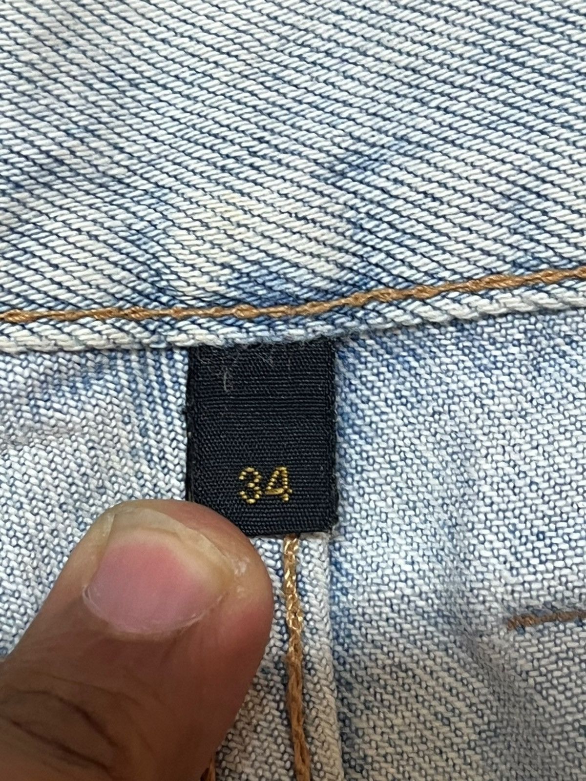 Fila Vintage Fila Shorts Baggy Wide Leg Distressed Denim Size US 33 - 6 Thumbnail