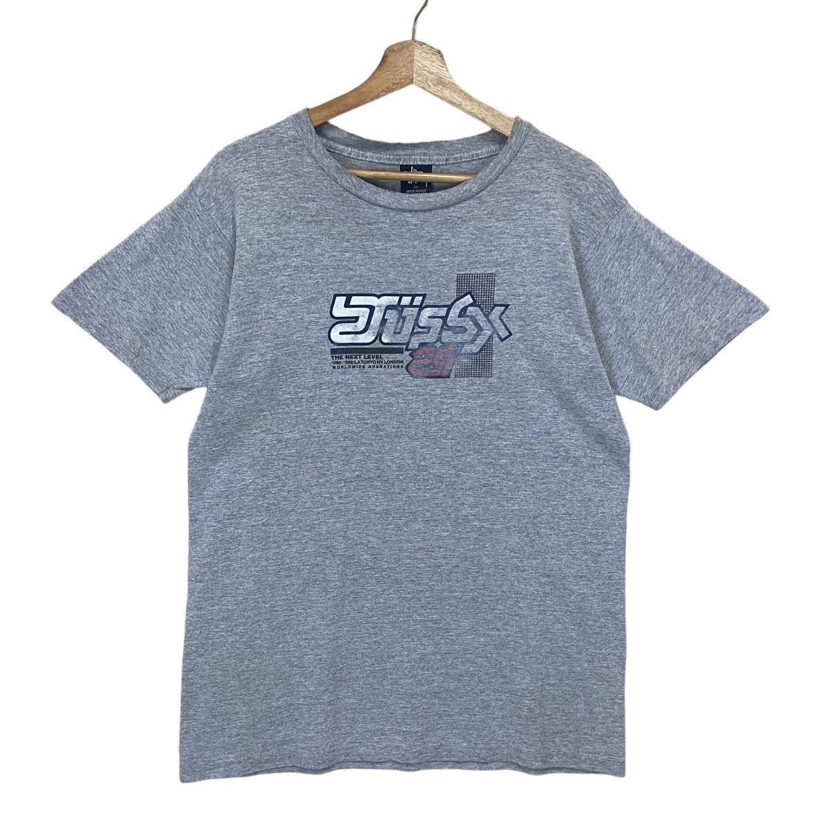 Vintage 90s Stussy Worldwide Operation Big Logo Tee