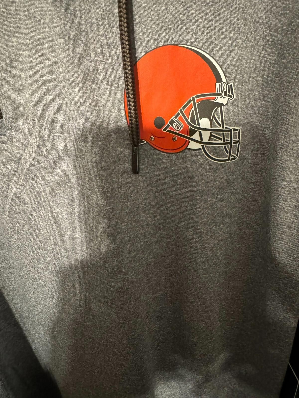 Other Cleveland Browns Pullover Men L 1/4 Zip Hoodie NEW WITH TAGS Size US L / EU 52-54 / 3 - 3 Thumbnail