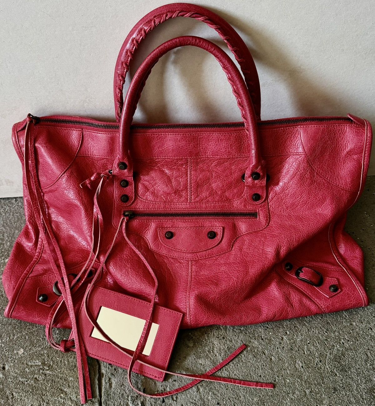 Balenciaga Balenciaga - 2000’s - Classic Le City - Lambskin Work Bag Size ONE SIZE - 17 Thumbnail