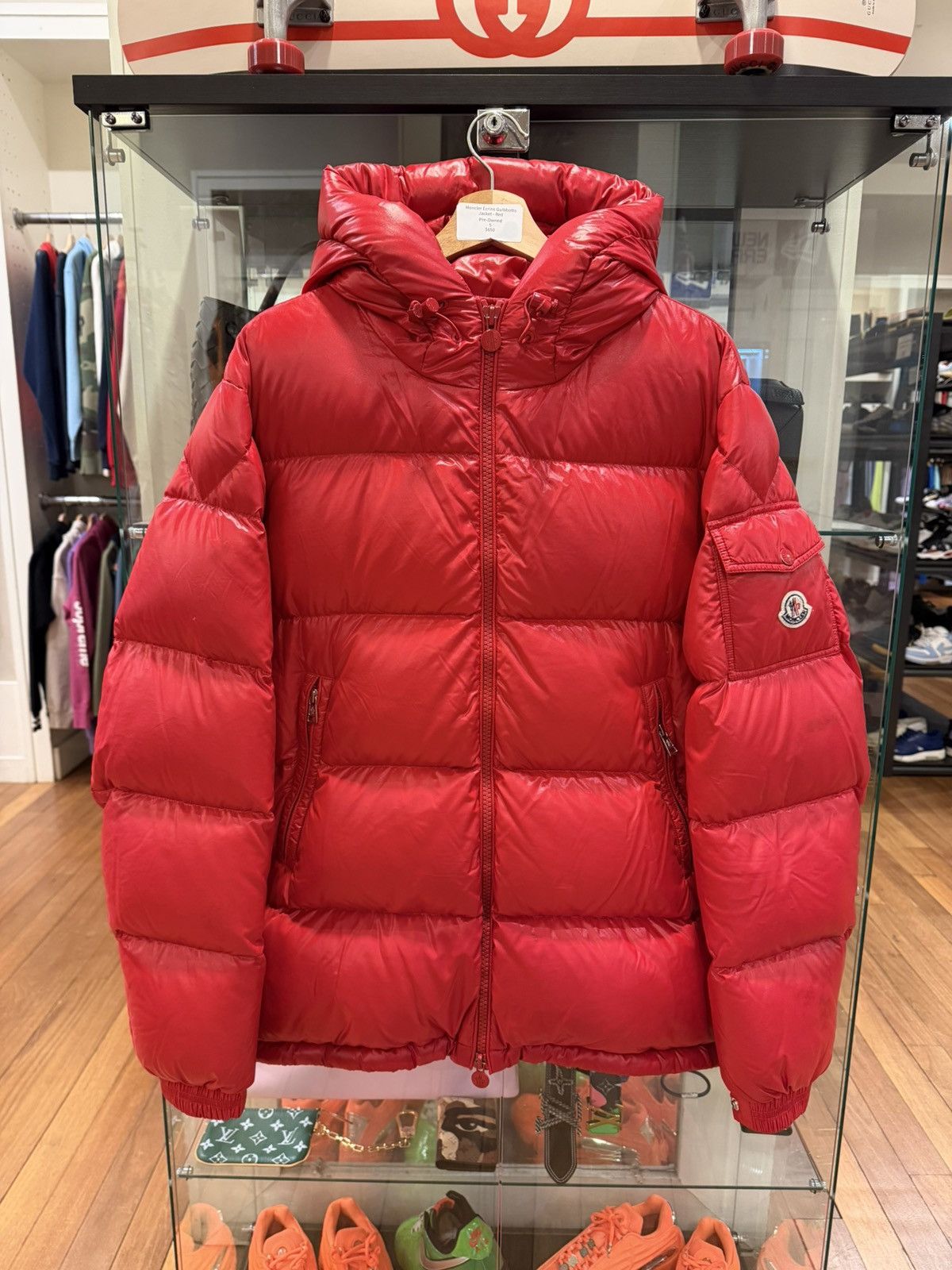 Moncler Moncler Ecrins Guibbotto Jacked - Red Size US XL / EU 56 / 4 - 1 Thumbnail