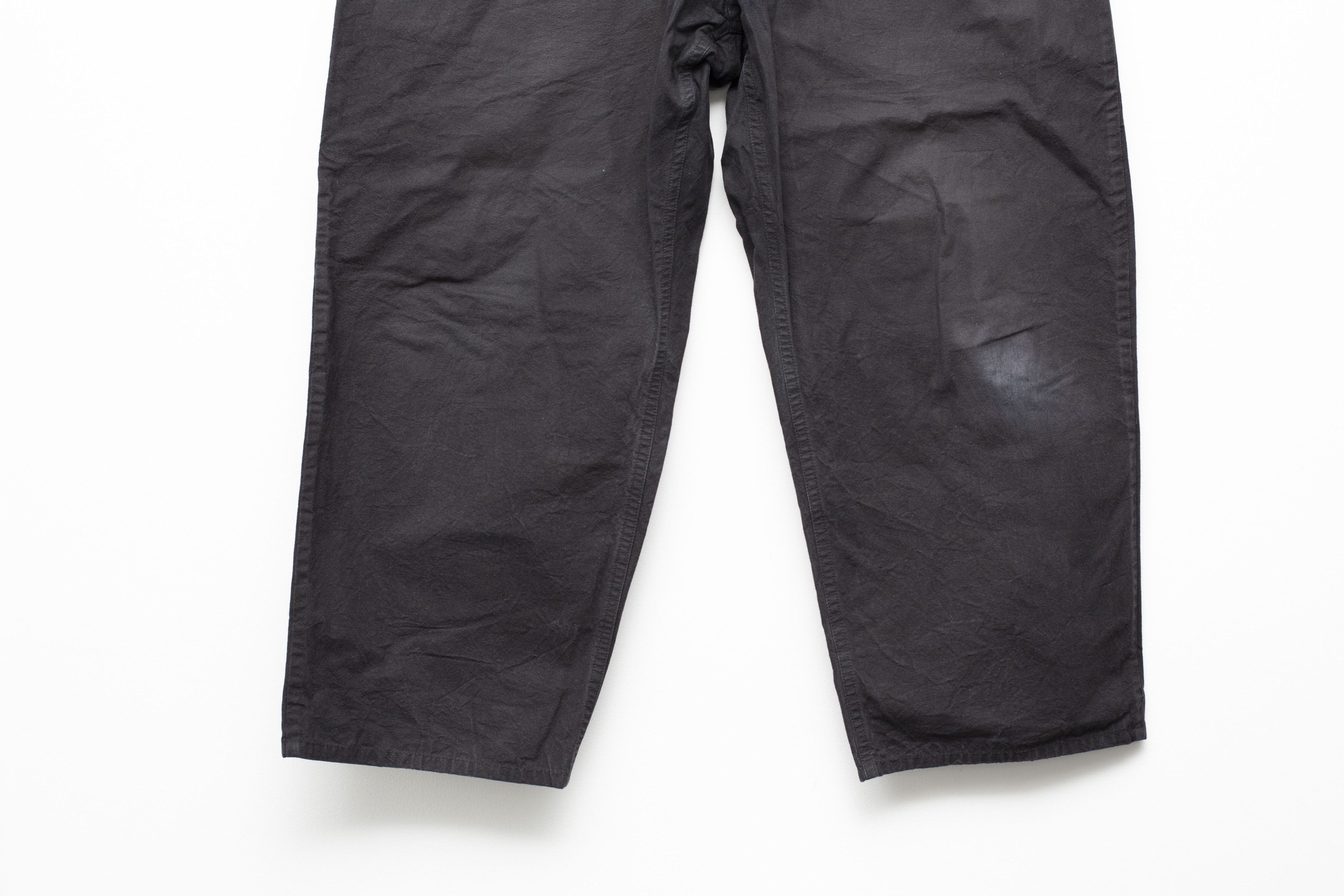 MAN-TLE R0P4 "Wide Pants" Black Wax Size US 34 / EU 50 - 2 Thumbnail